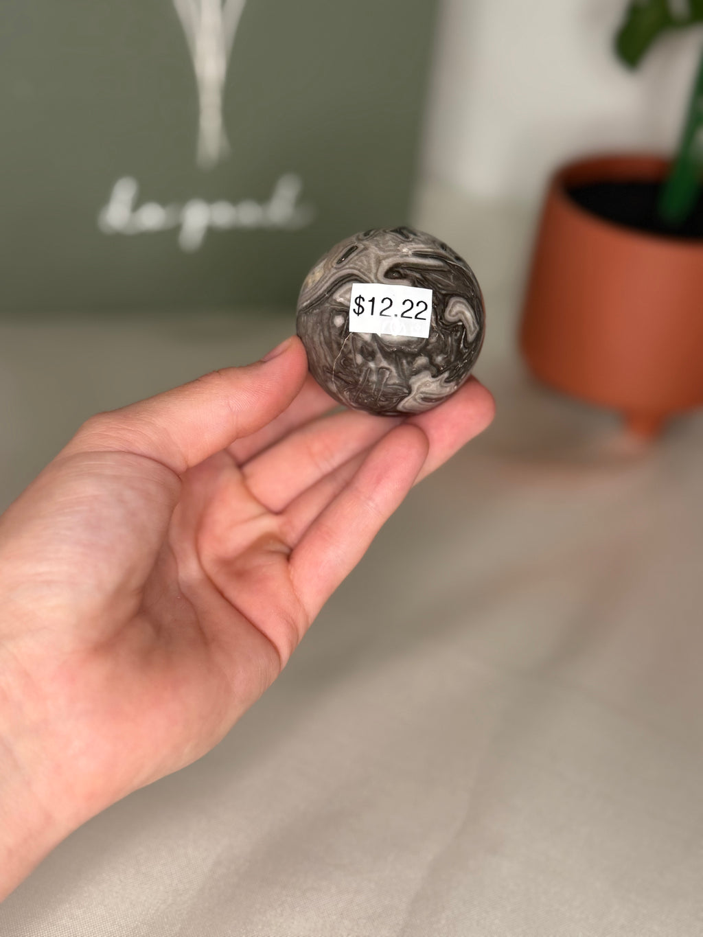 Picasso jasper sphere