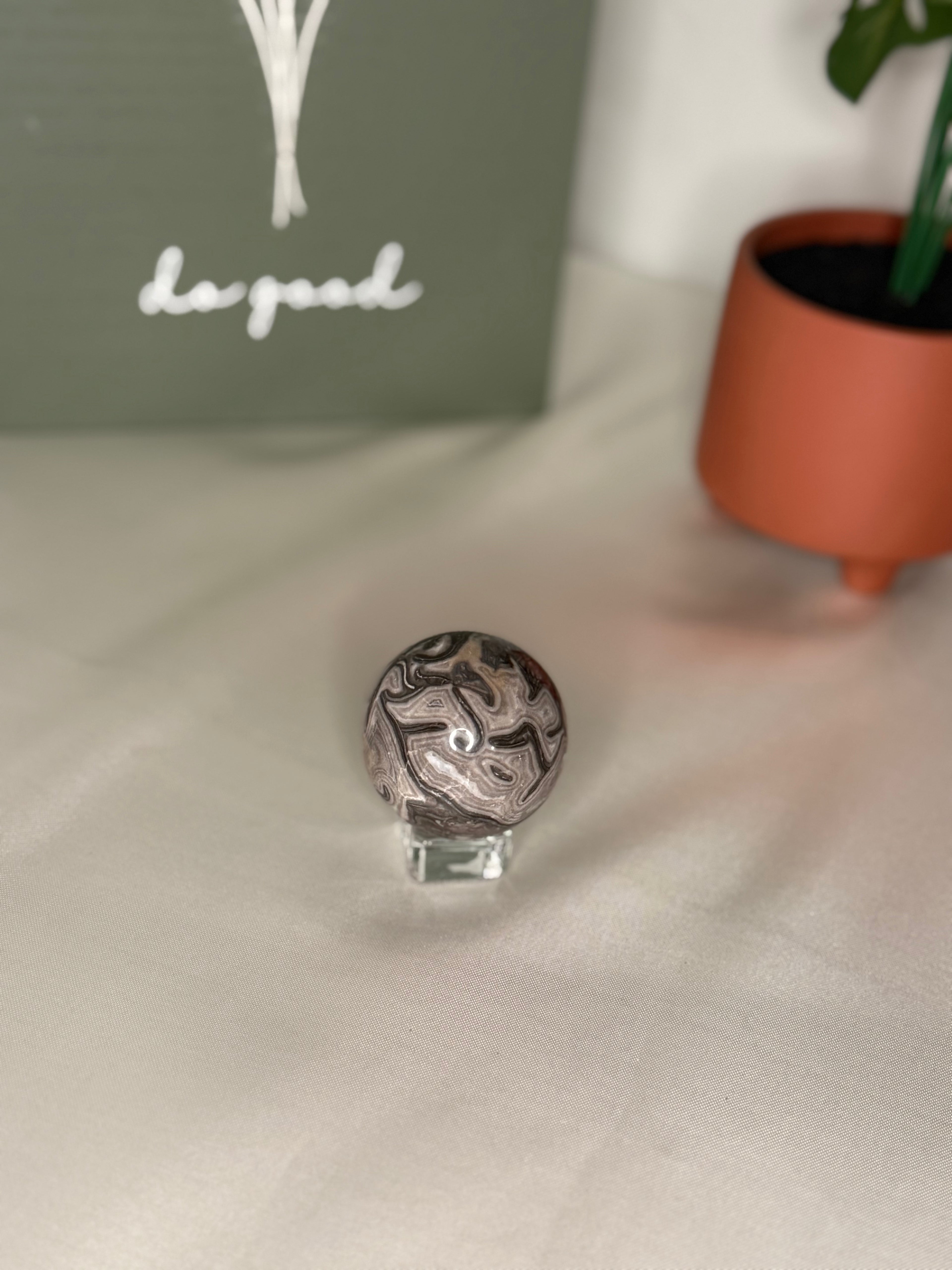 Picasso jasper sphere