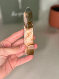 Carnelian moss agate towers