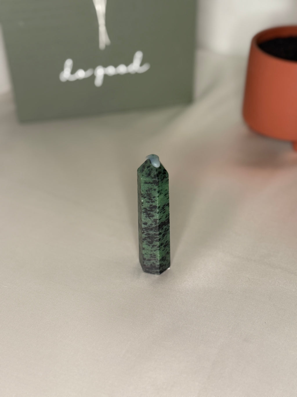 Ruby zoisite tower