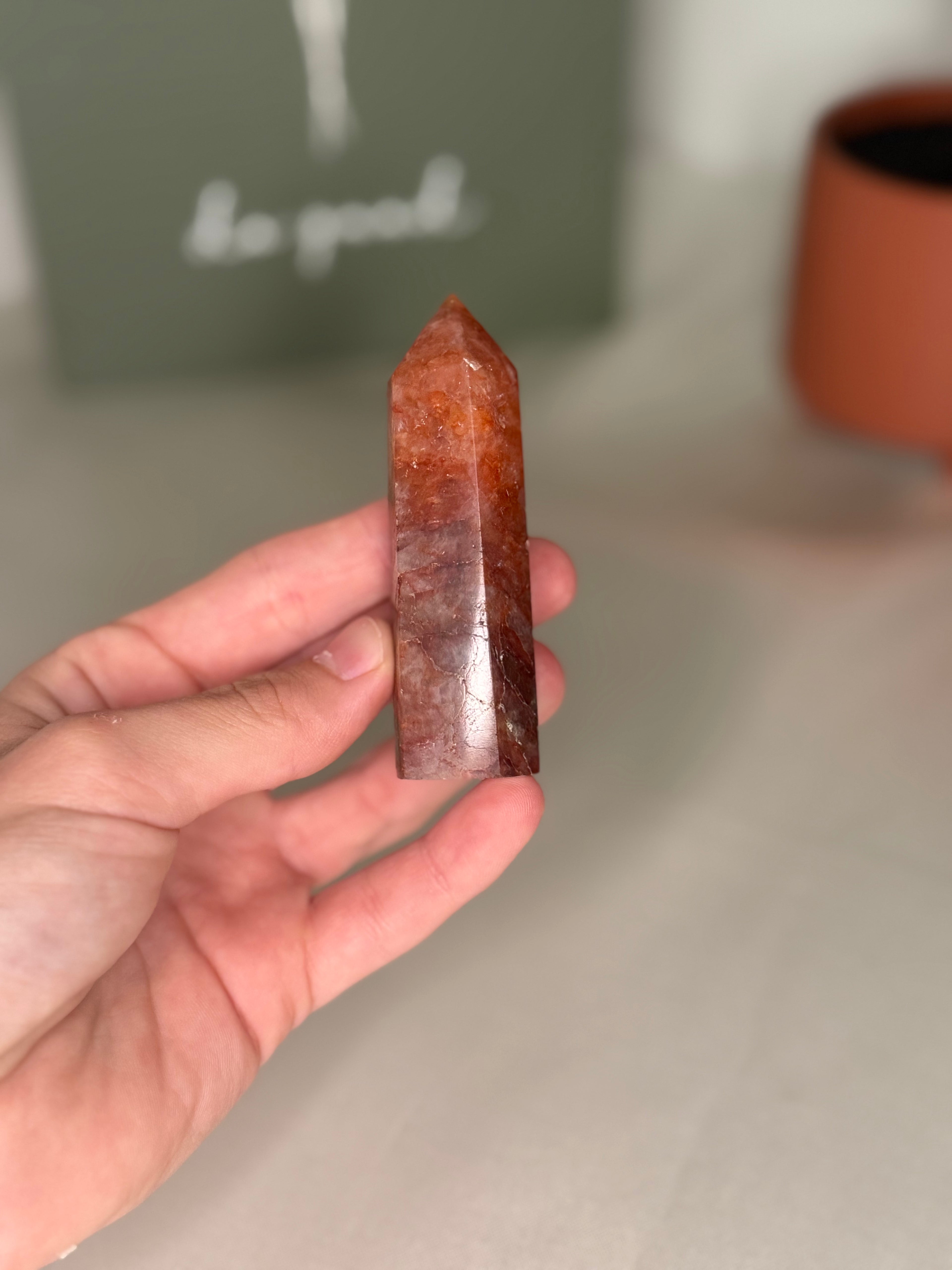 Fire quartz tower