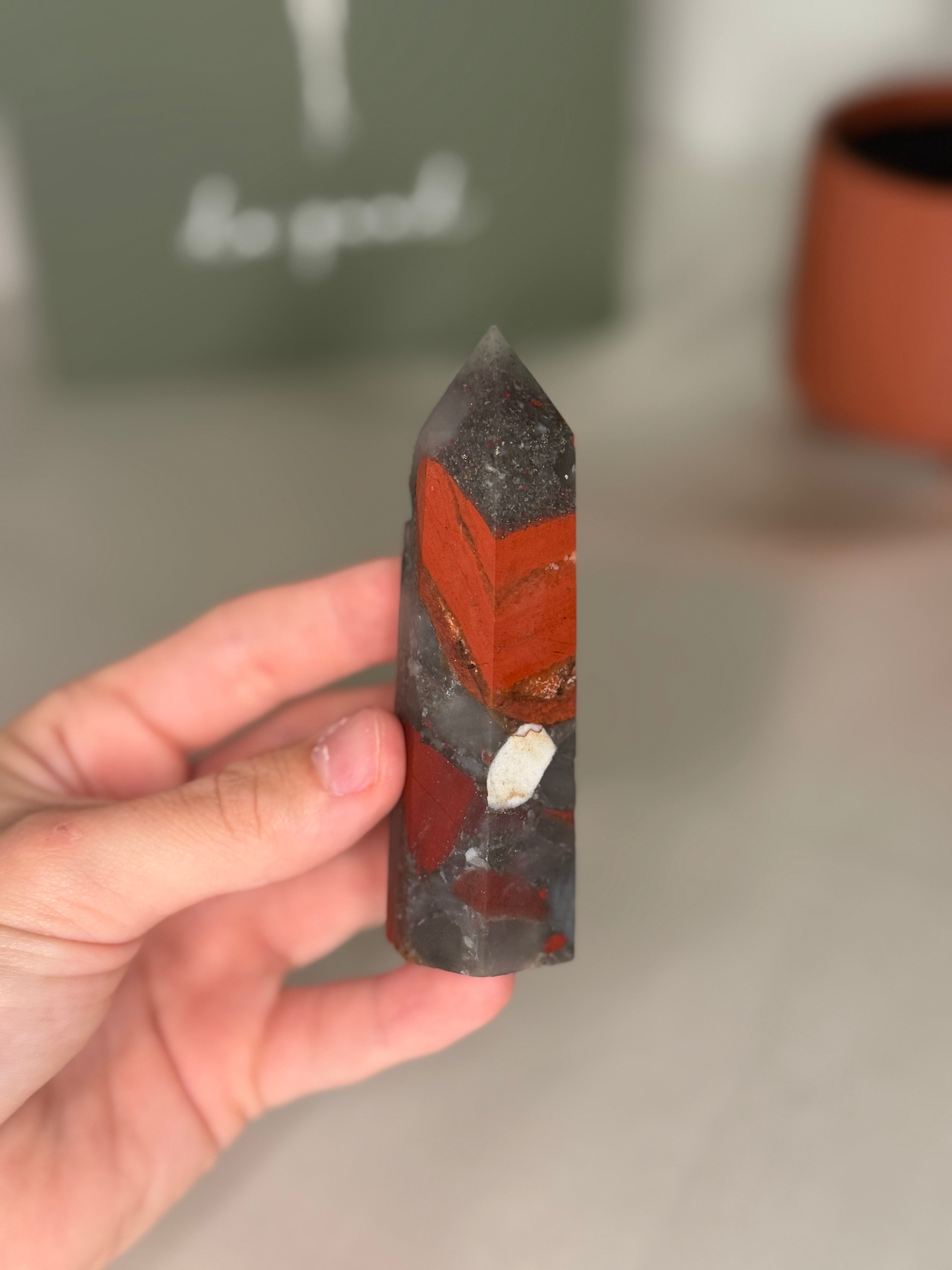 African bloodstone towers