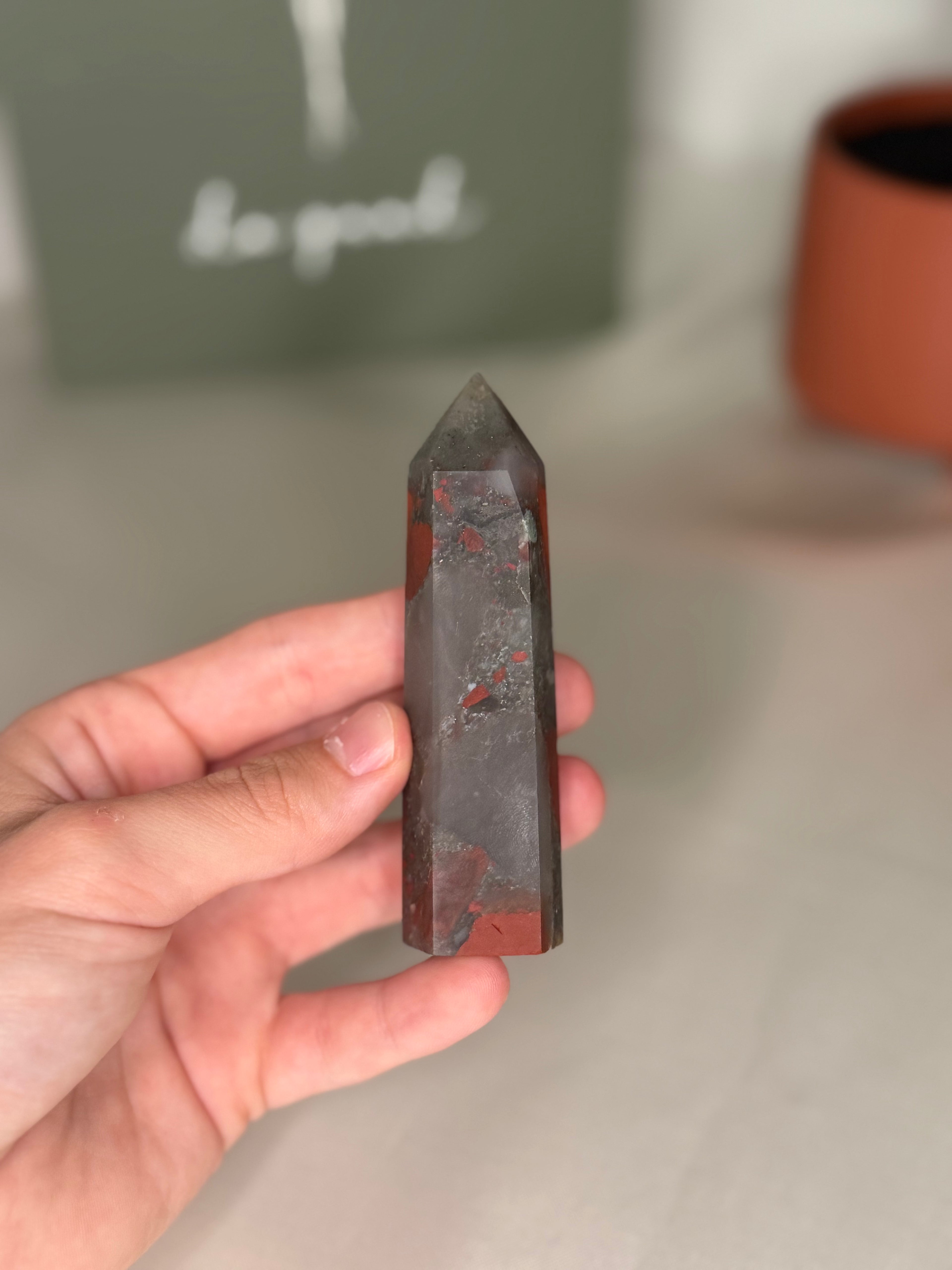 African bloodstone towers