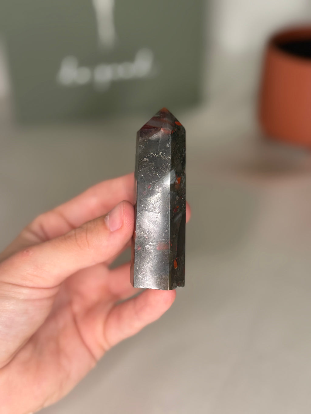 African bloodstone towers