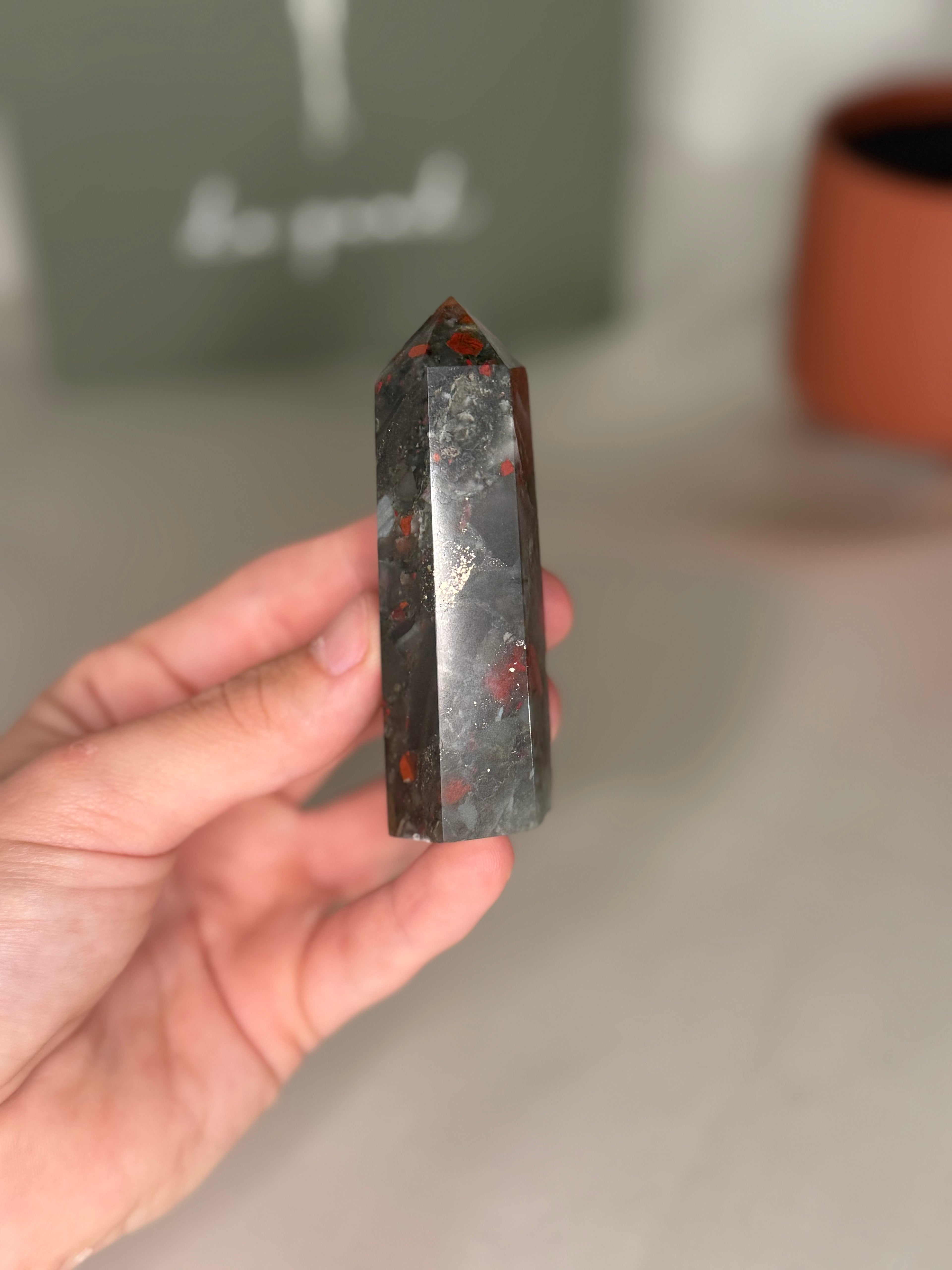 African bloodstone towers