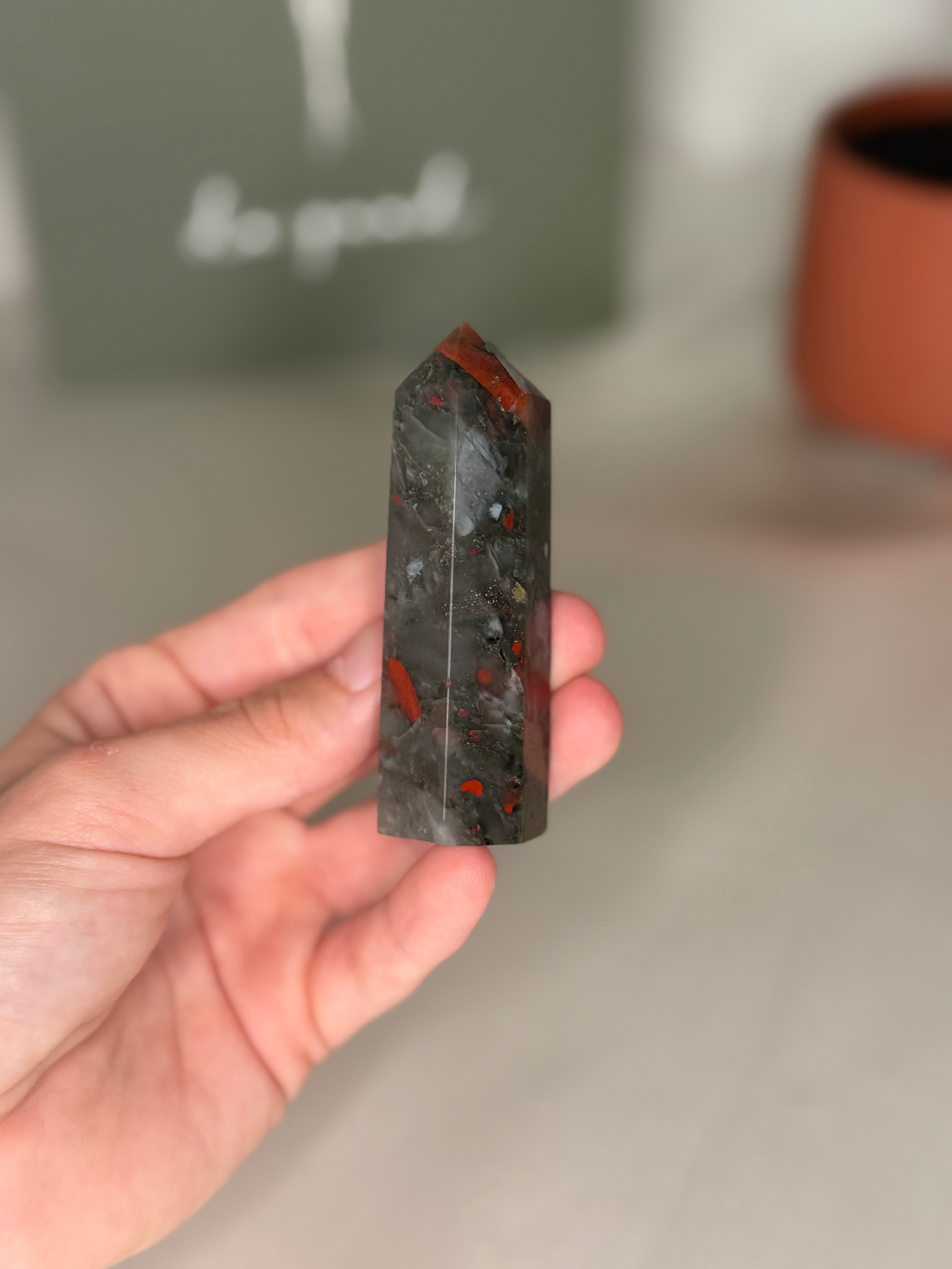 African bloodstone towers