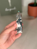 Moss agate towers