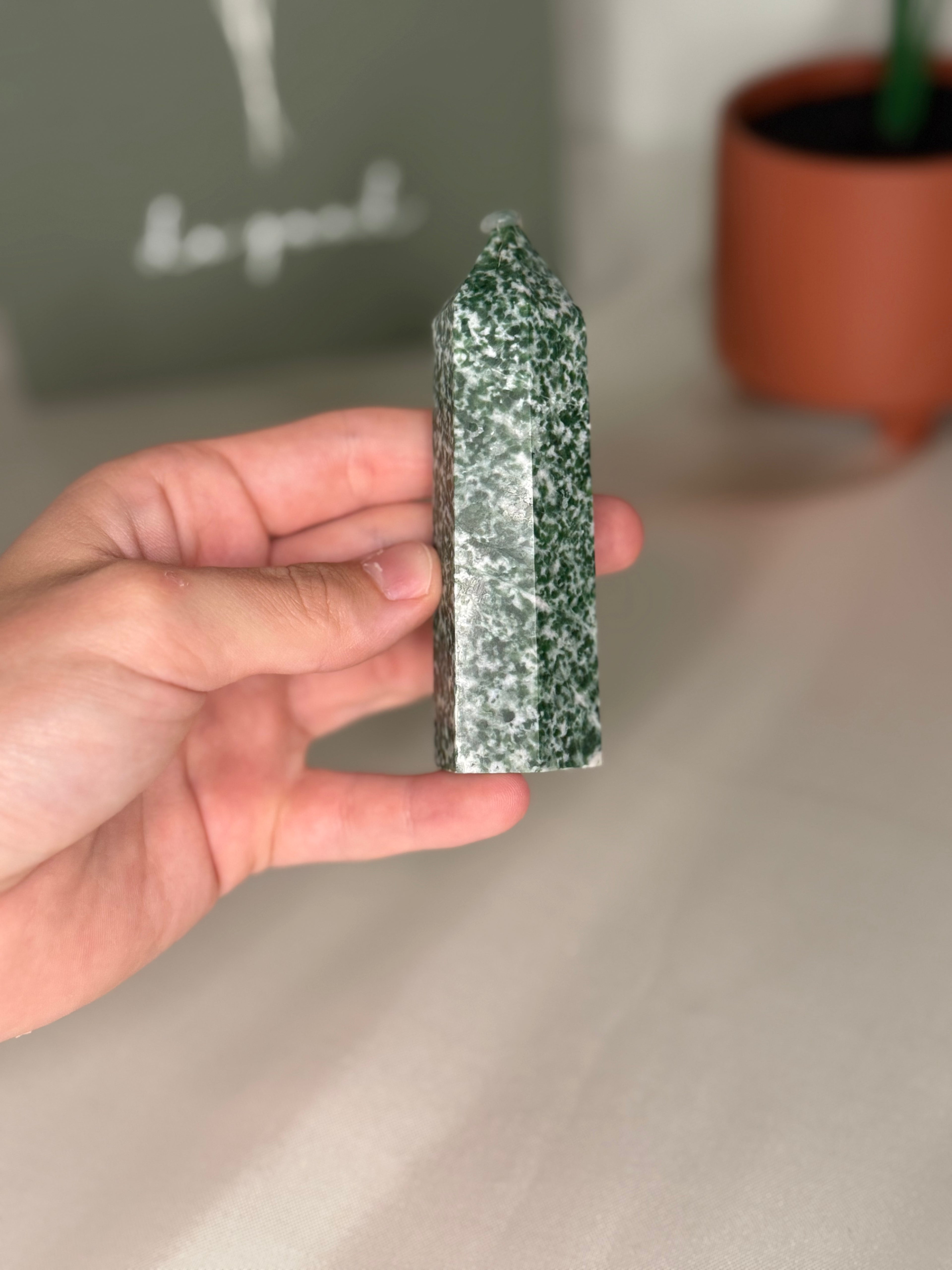 Tree agate tower
