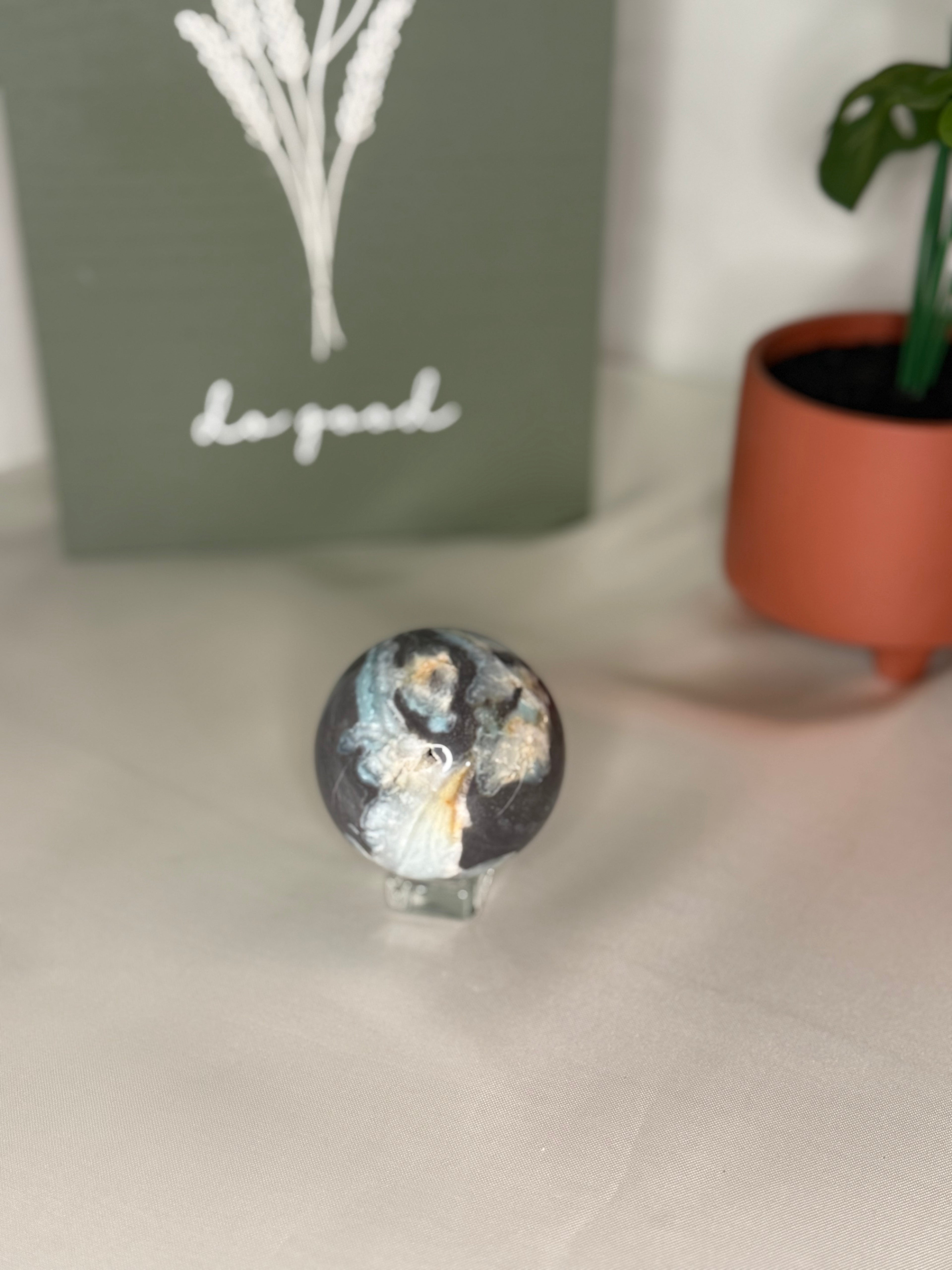 Caribbean calcite sphere
