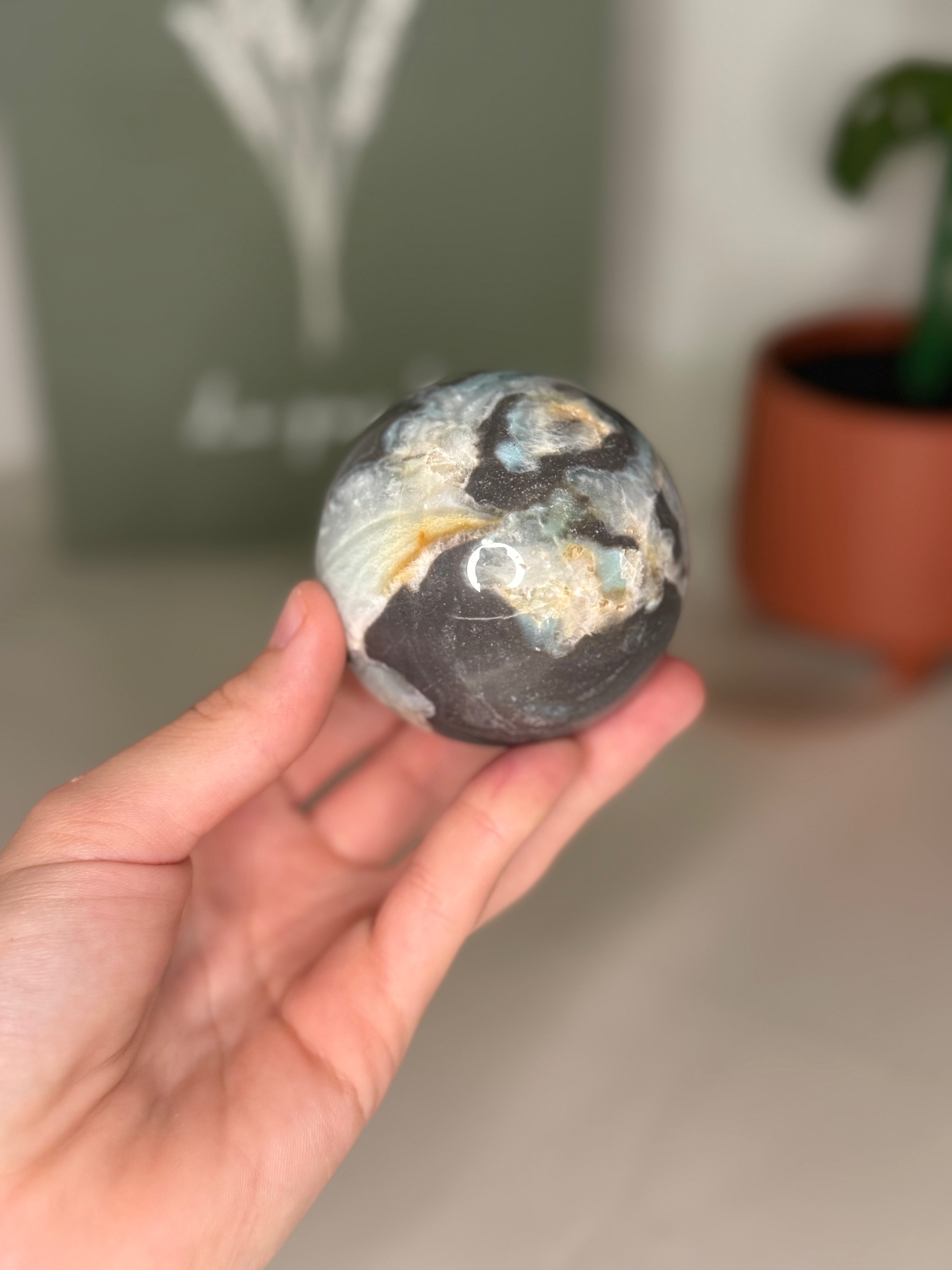 Caribbean calcite sphere