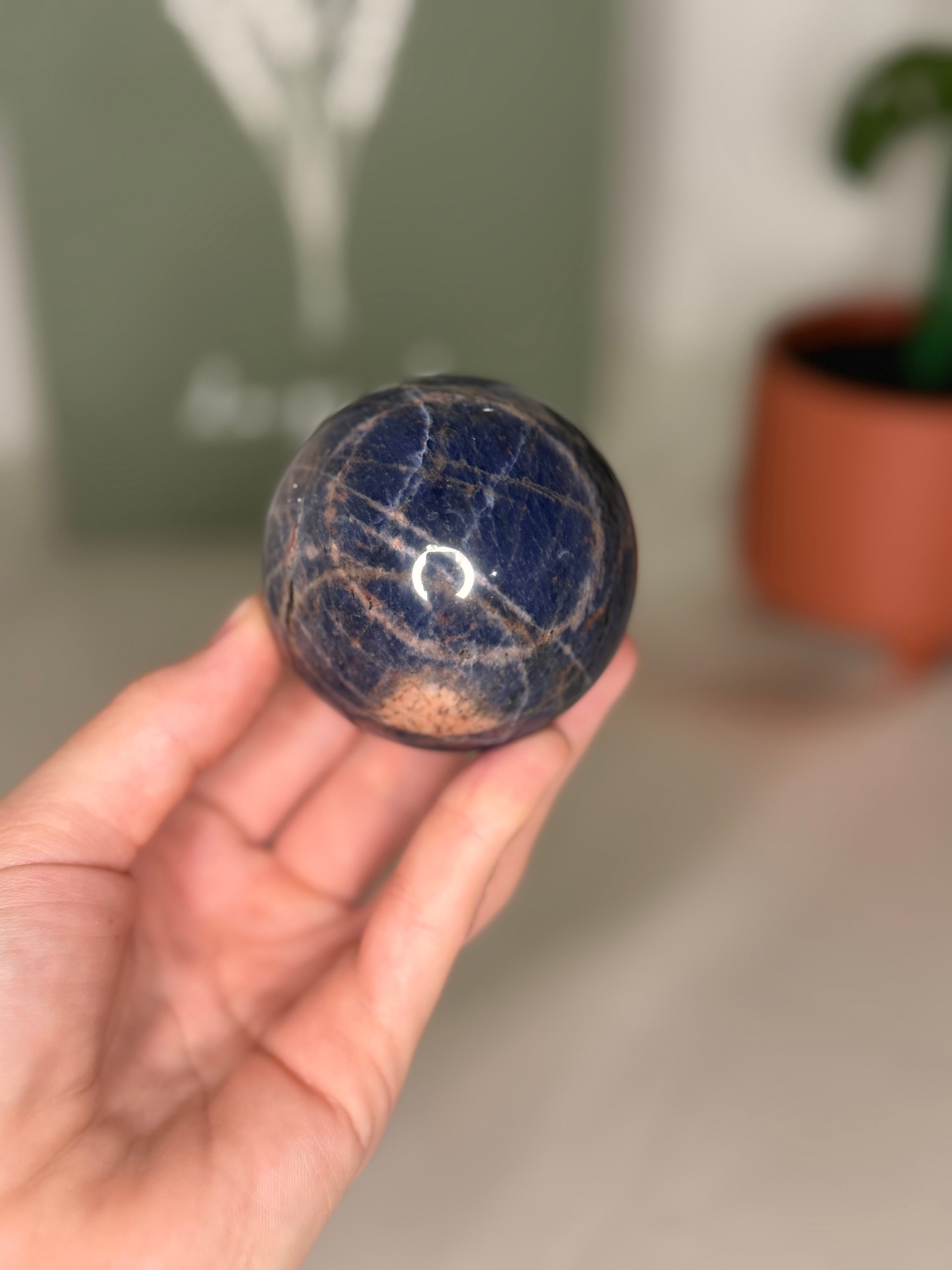 Sodalite sphere