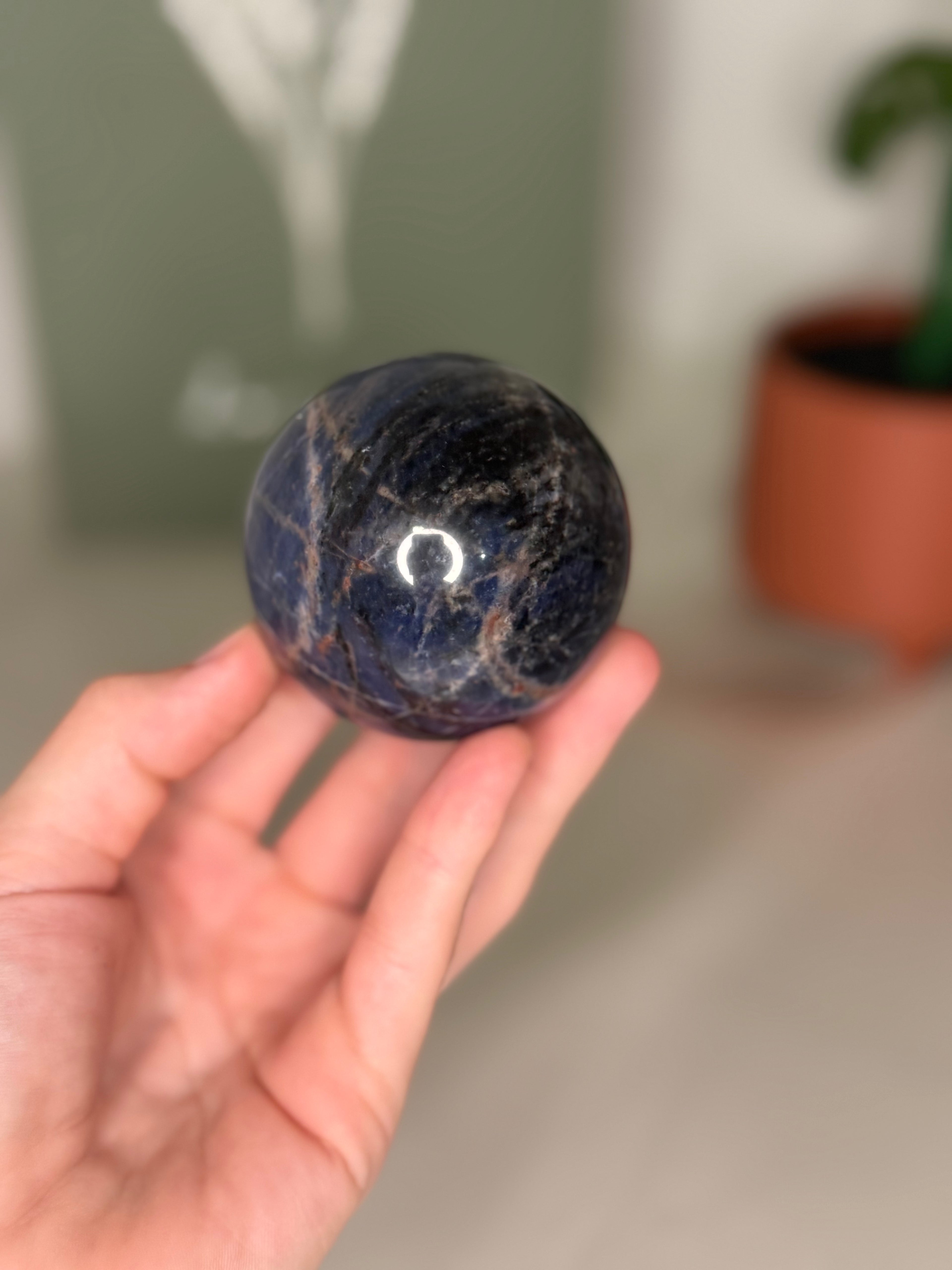 Sodalite sphere