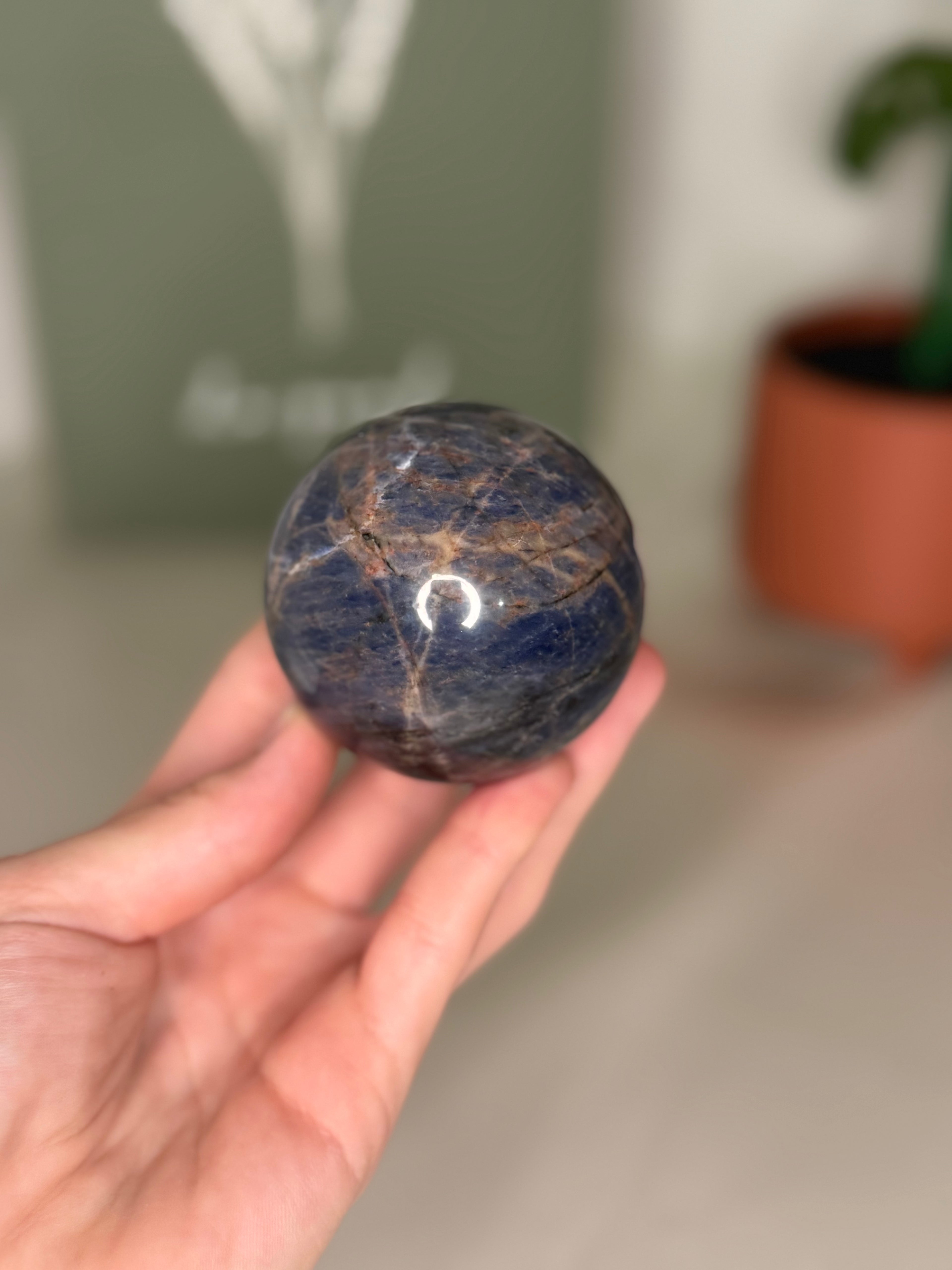 Sodalite sphere