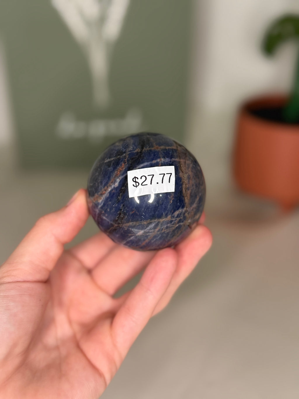 Sodalite sphere