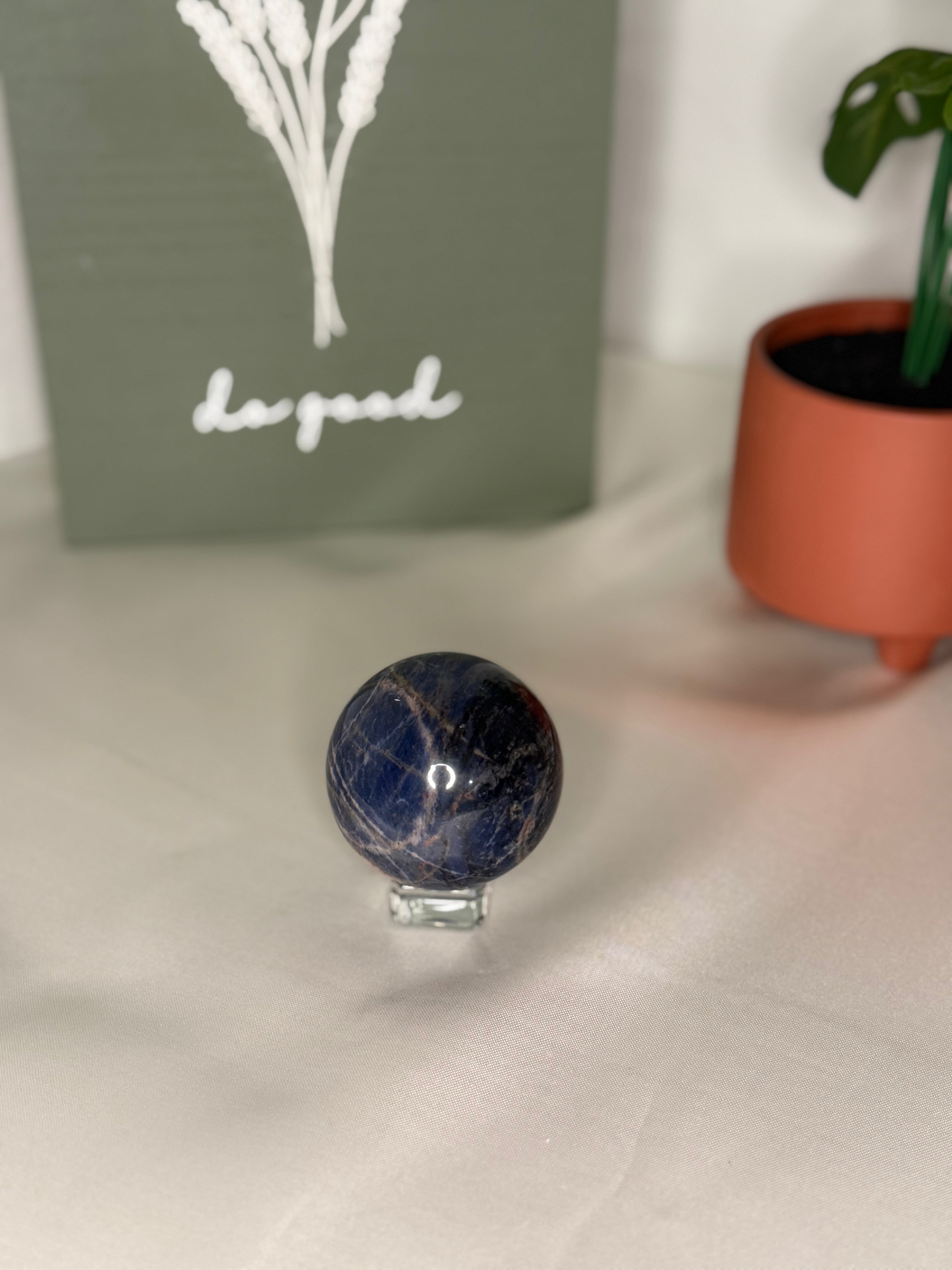 Sodalite sphere