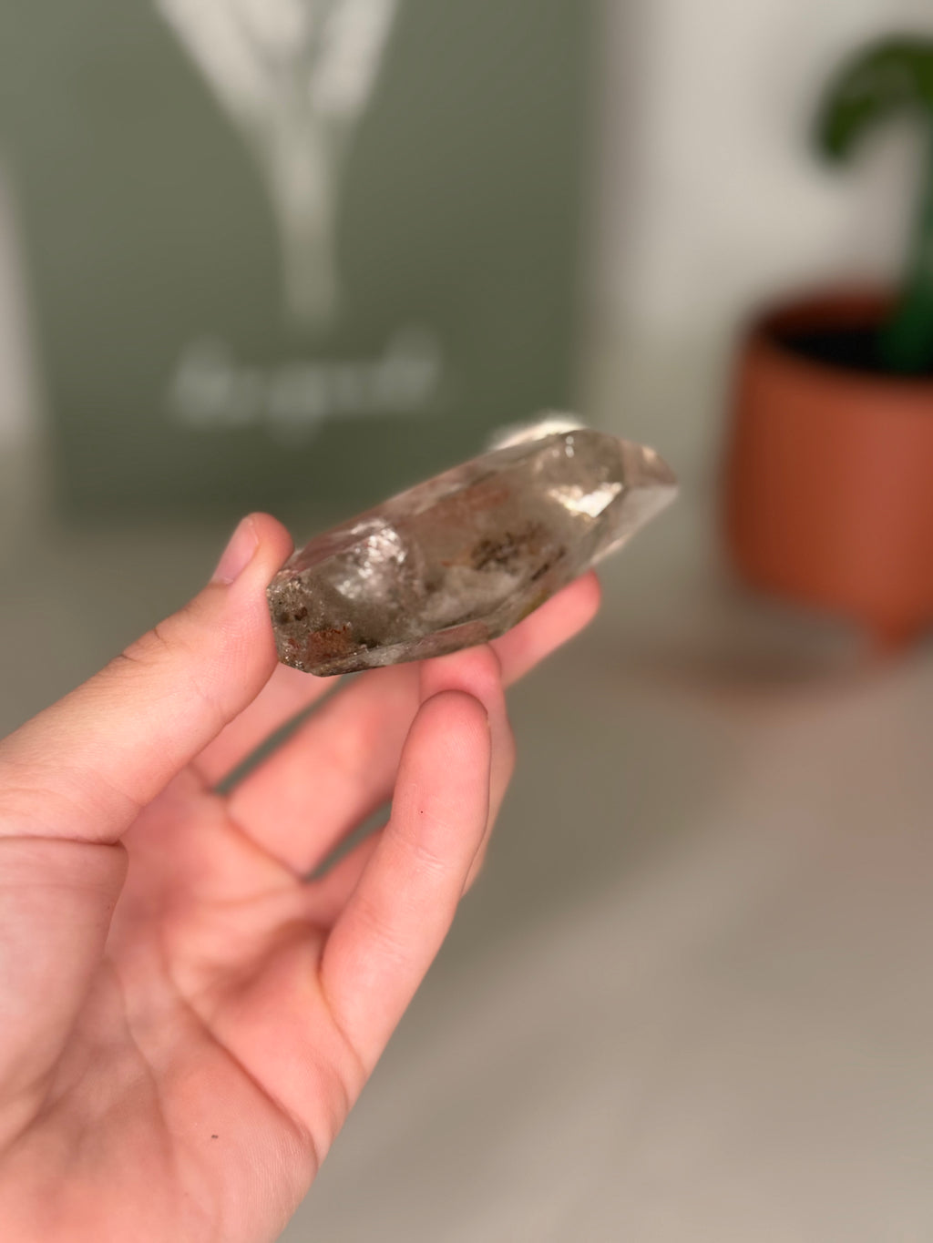 Garden quartz freeform