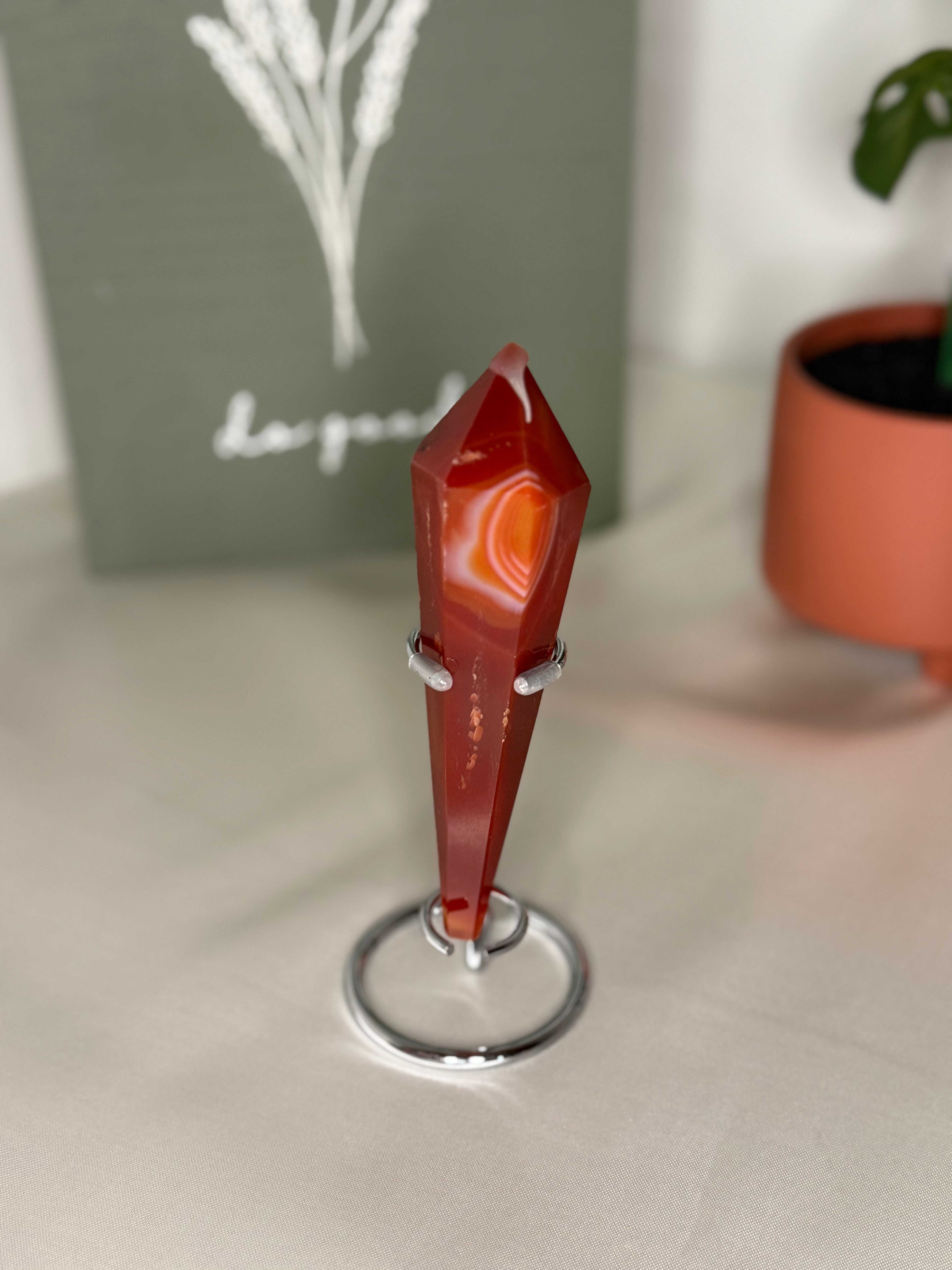 Carnelian wand
