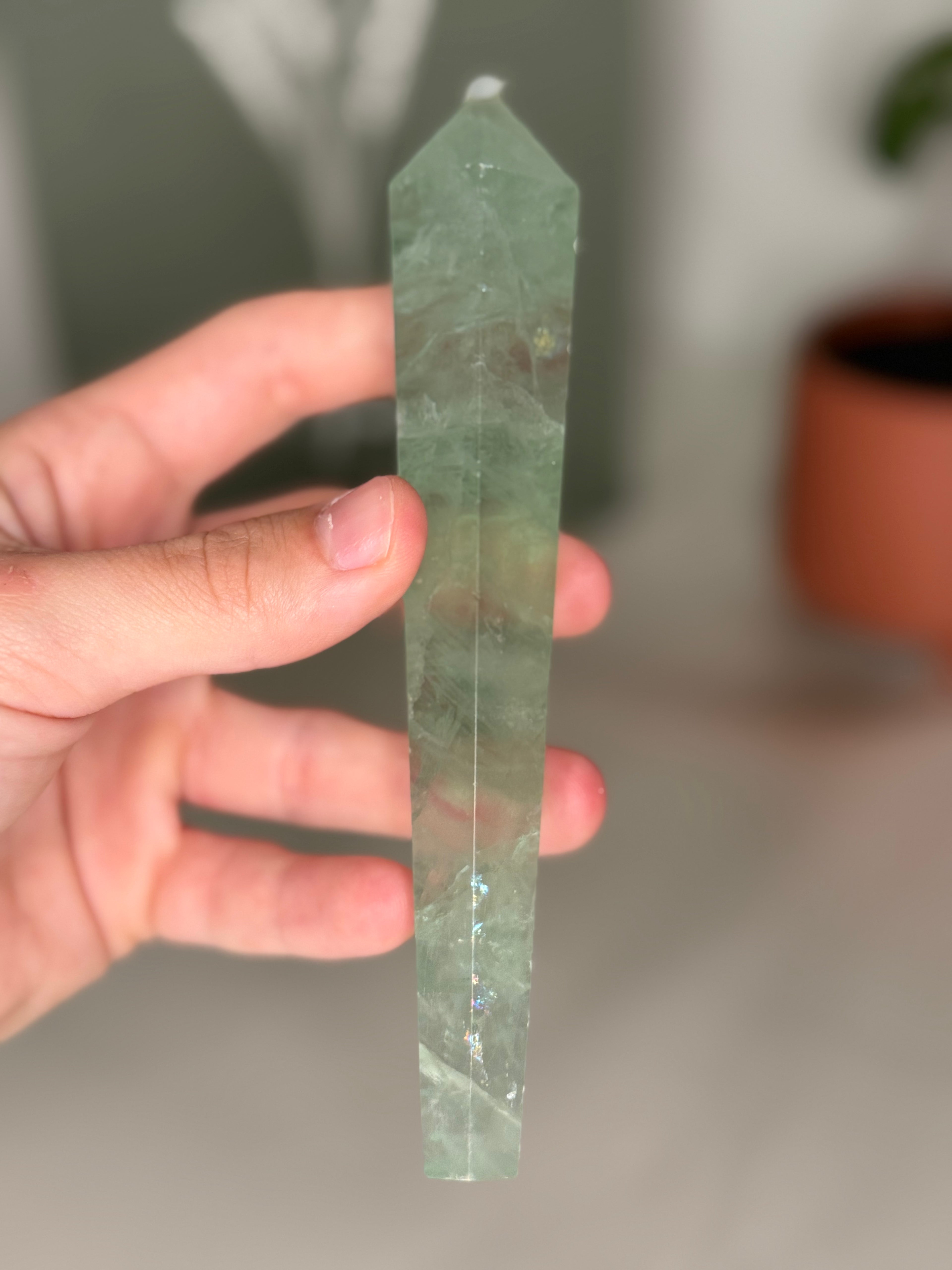 Baja fluorite wands