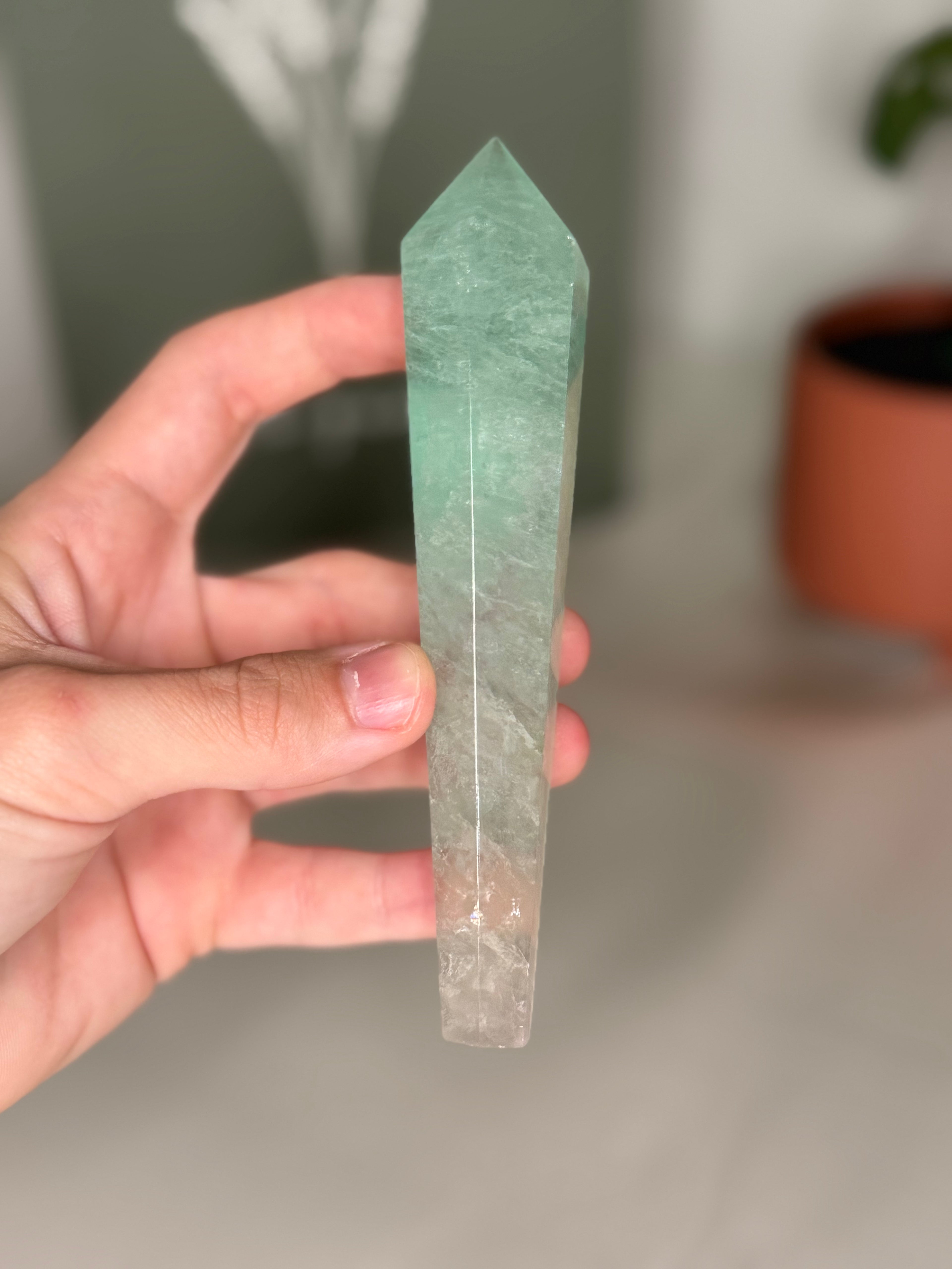 Baja fluorite wands