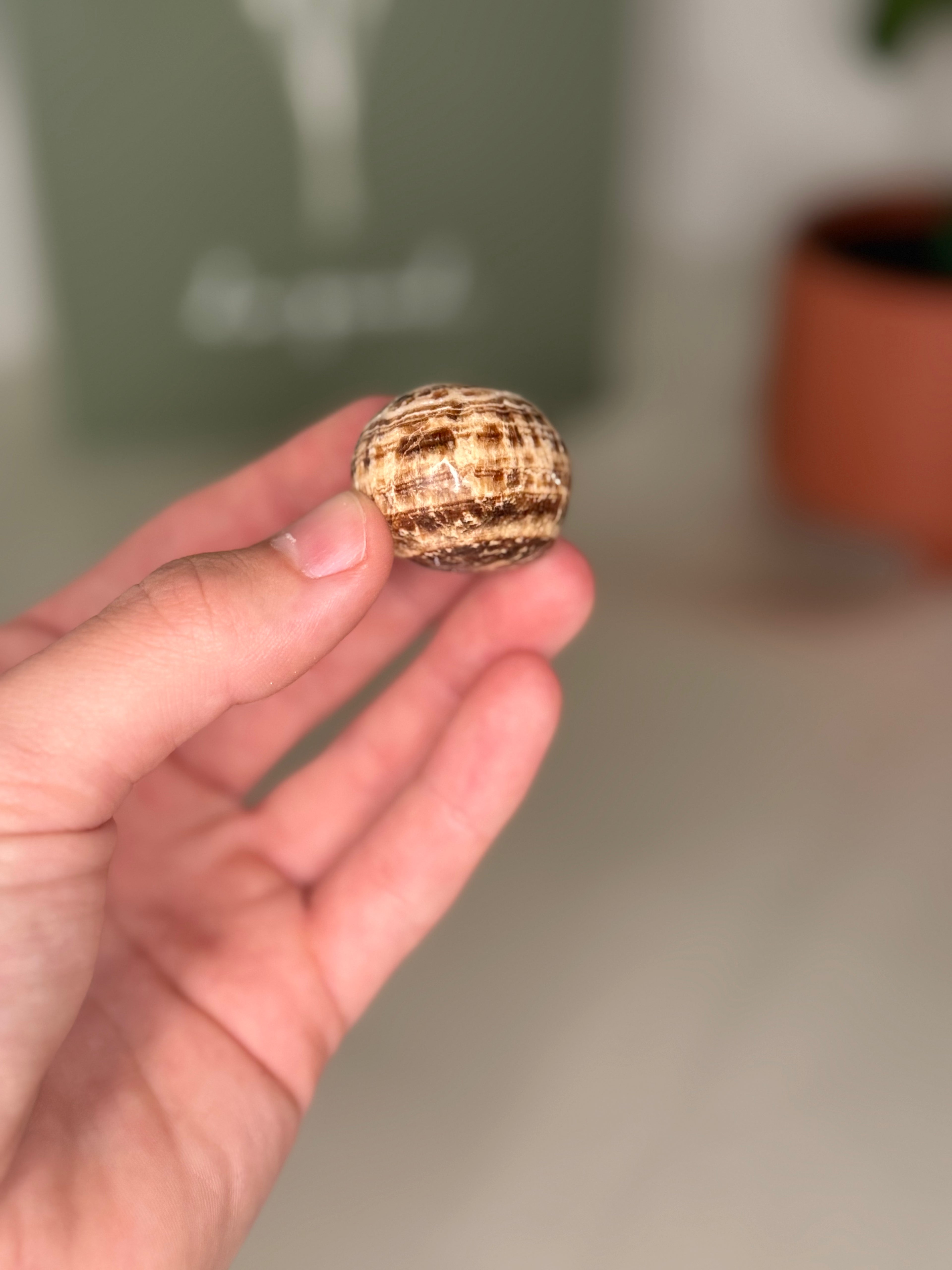 Aragonite tumble