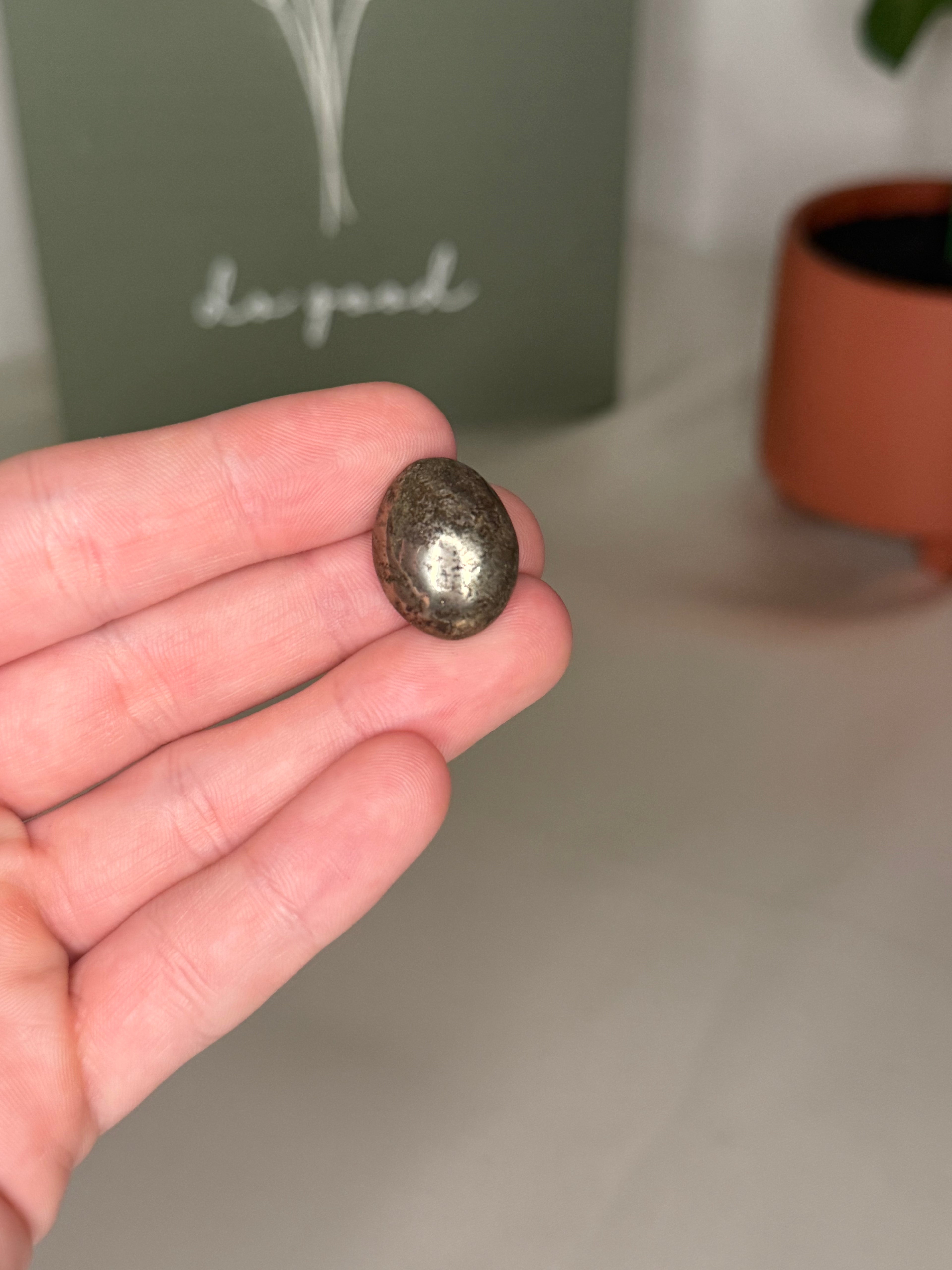 Pyrite tumble