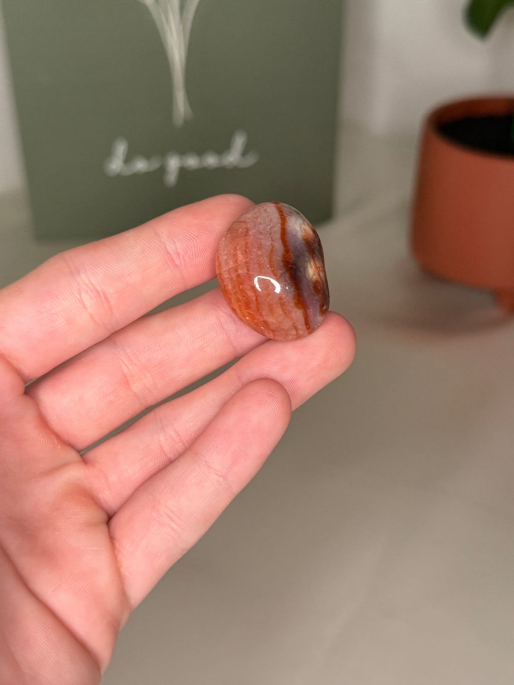 Carnelian tumble