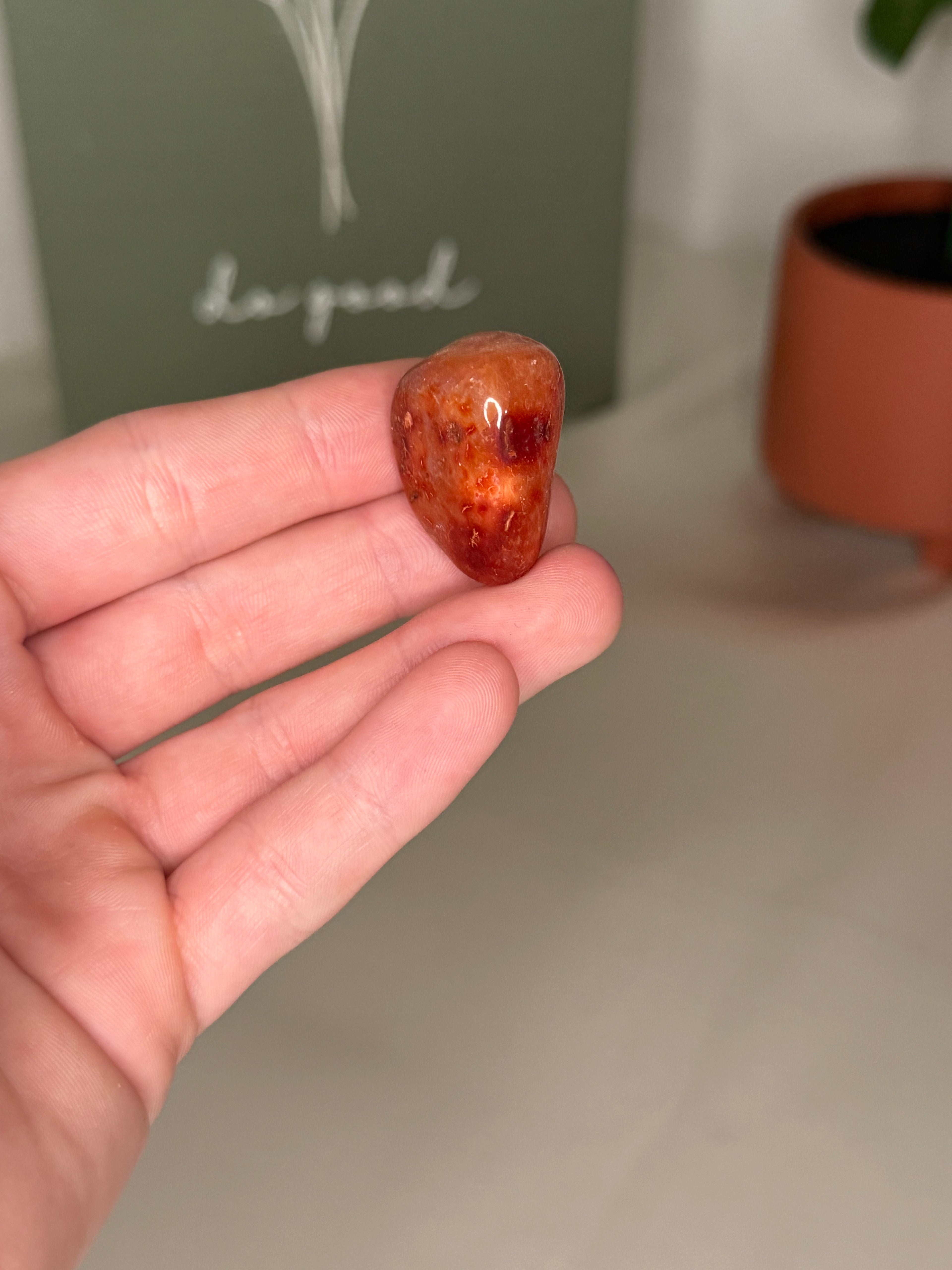 Carnelian tumble