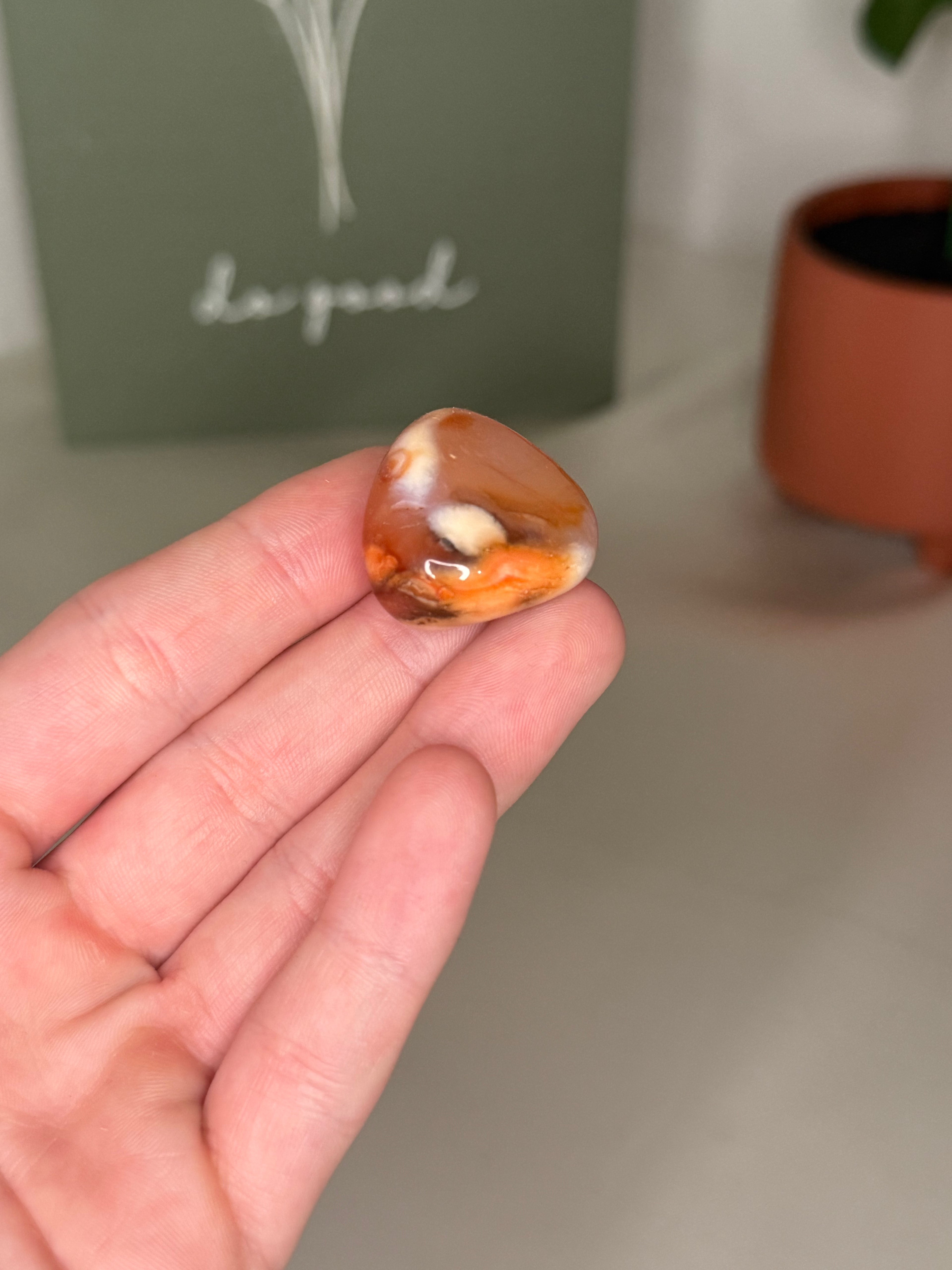 Carnelian tumble