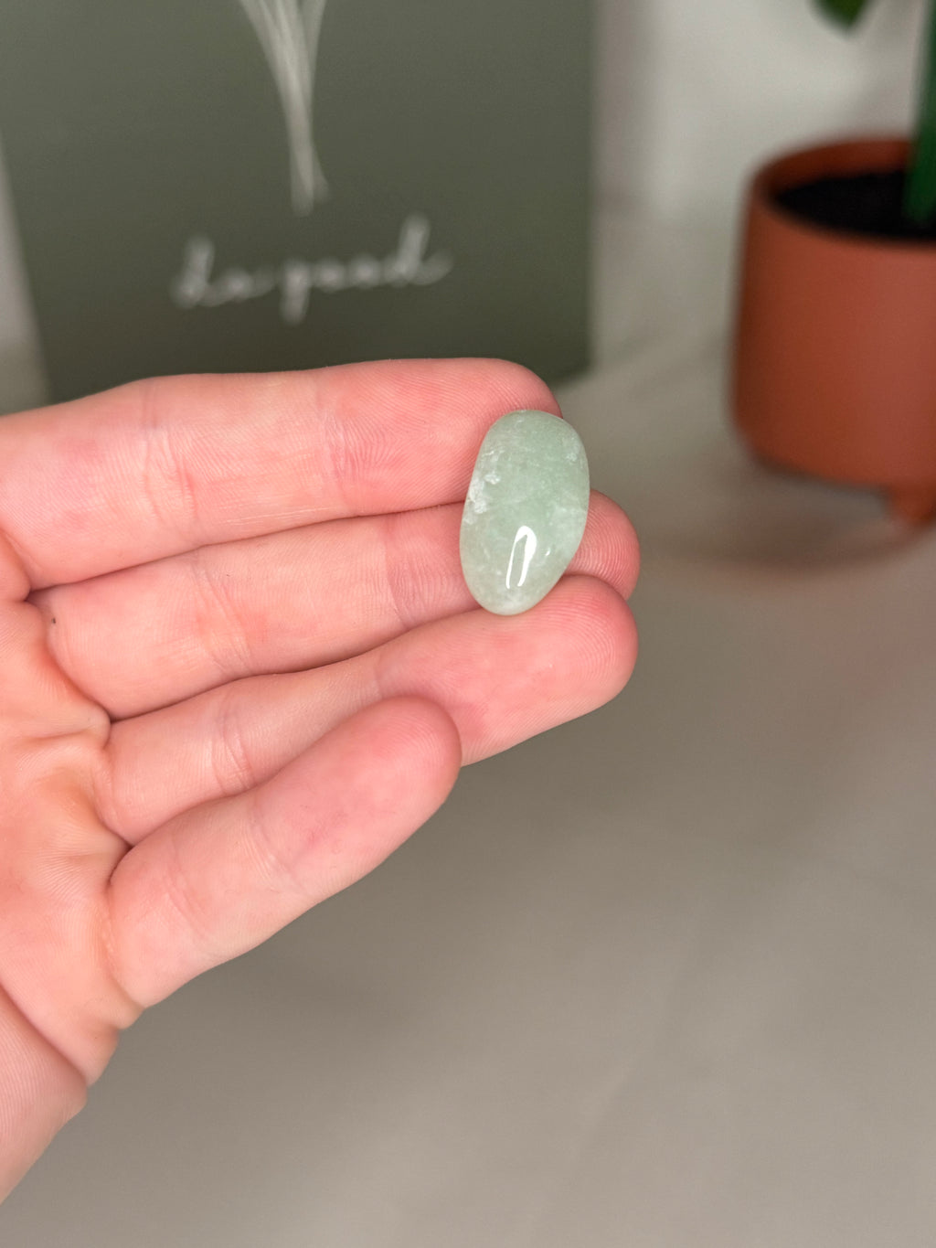 Small green aventurine tumble
