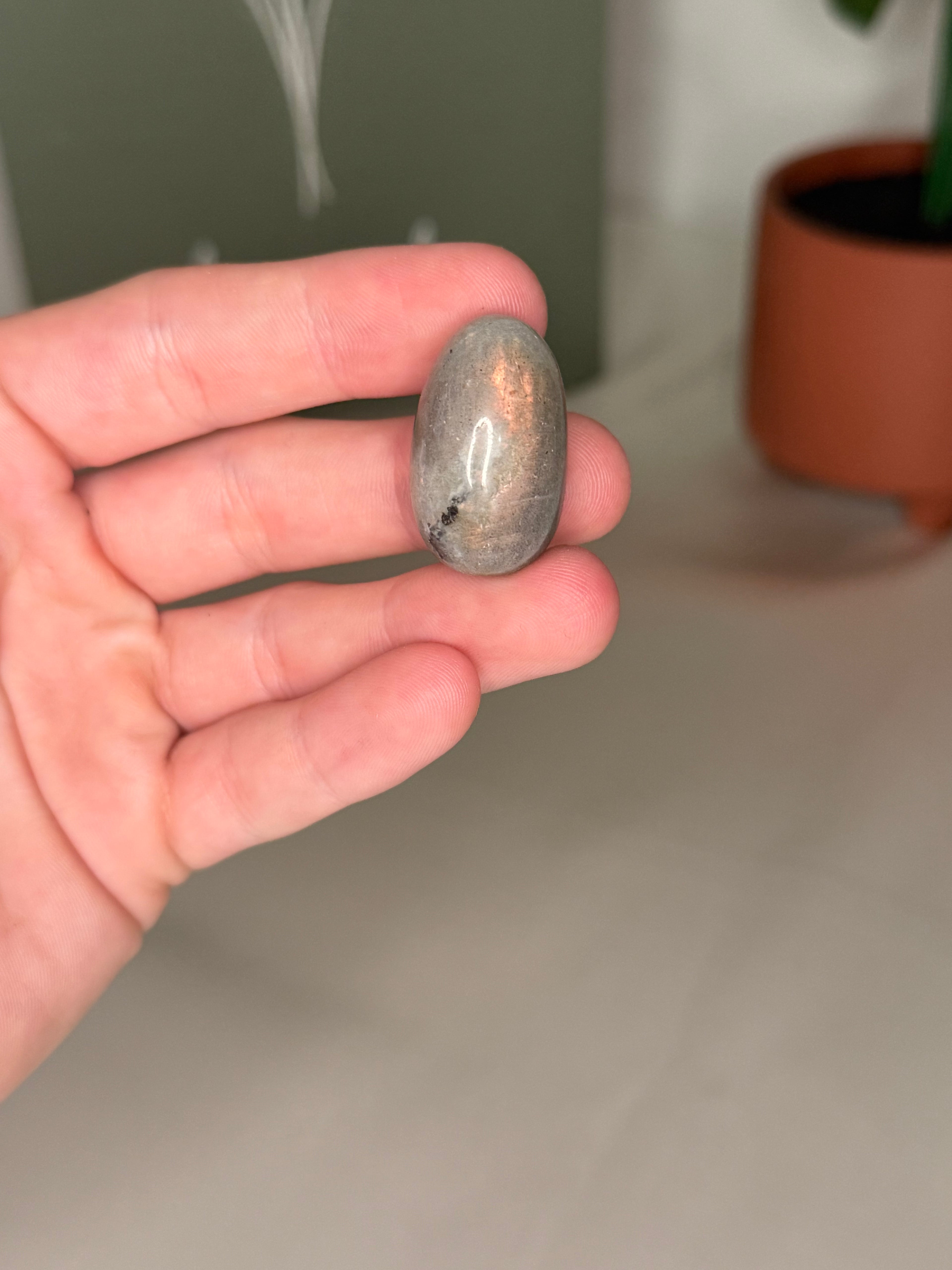 Sunset labradorite tumble