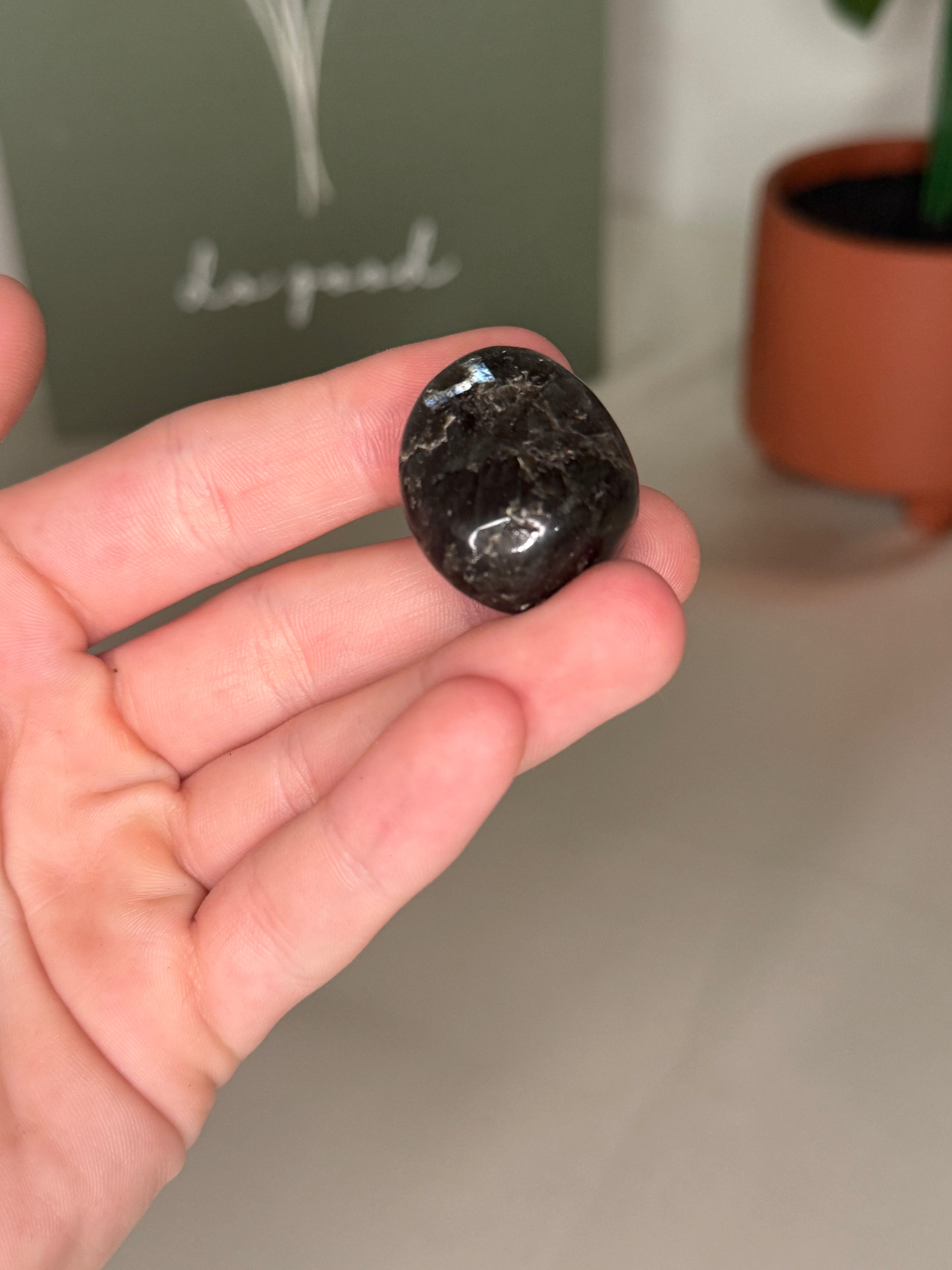 Larvikite tumble