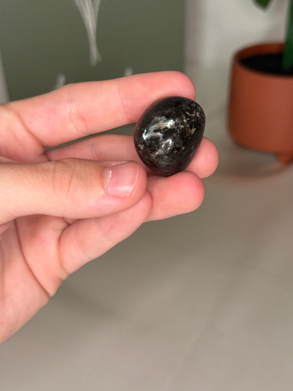Larvikite tumble