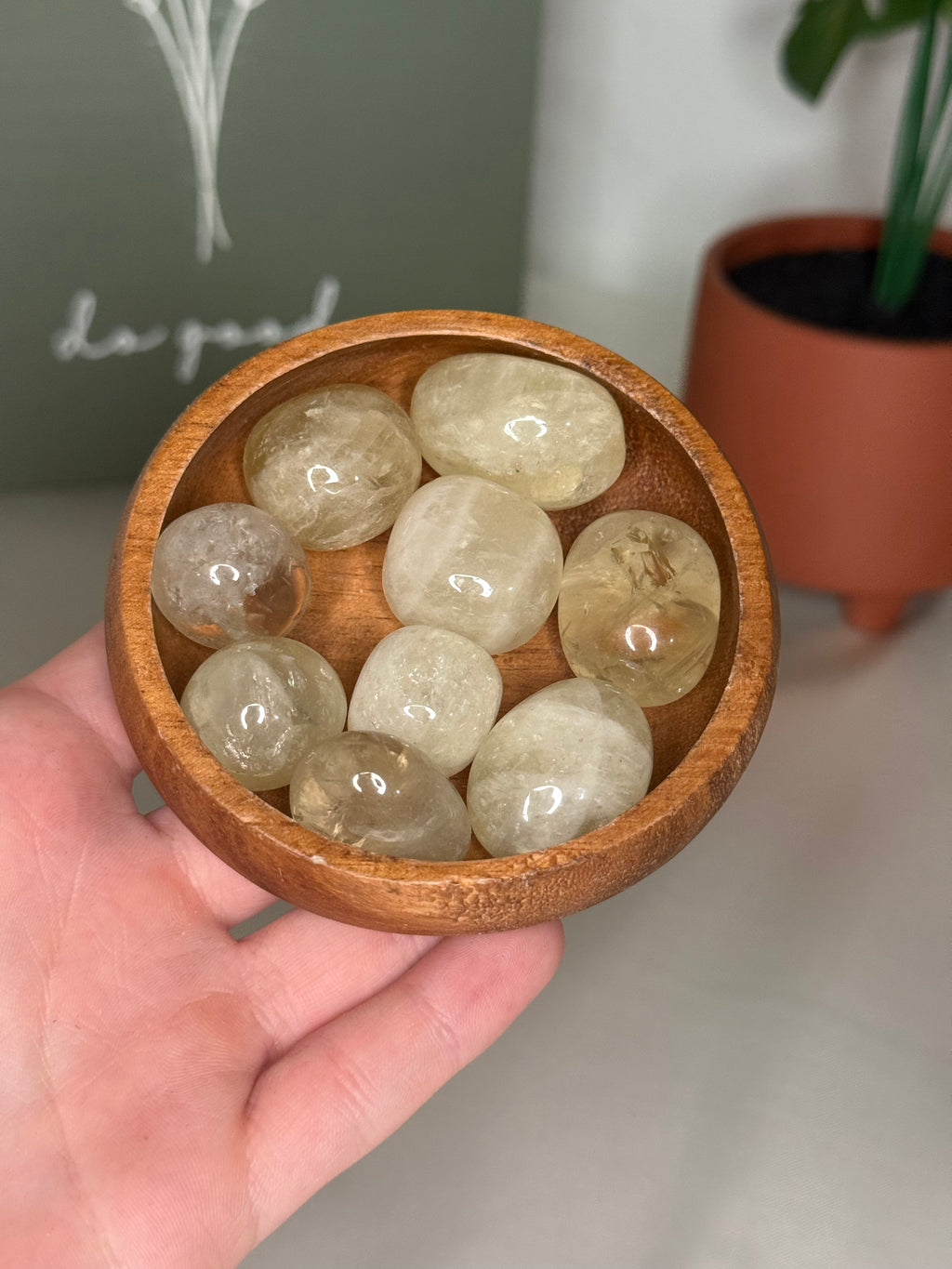 Citrine tumble high quality