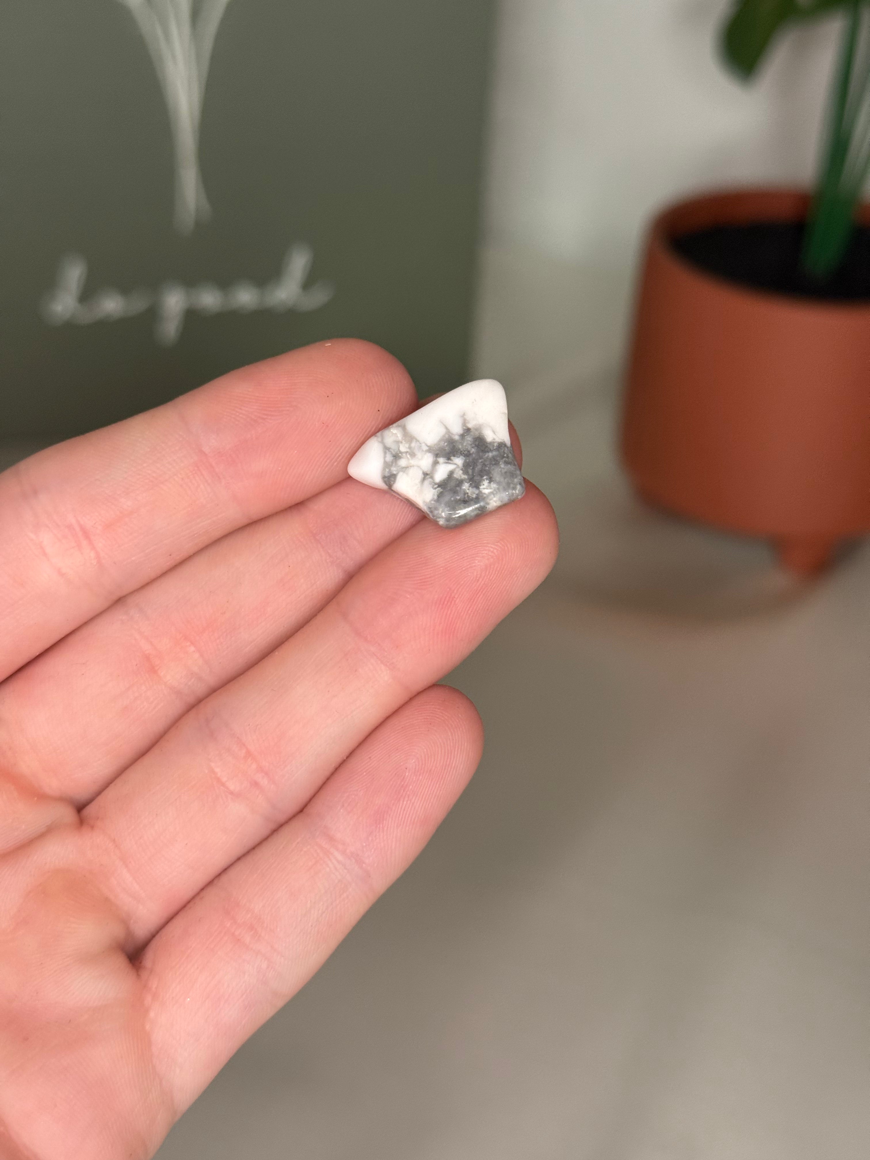 Small howlite tumble