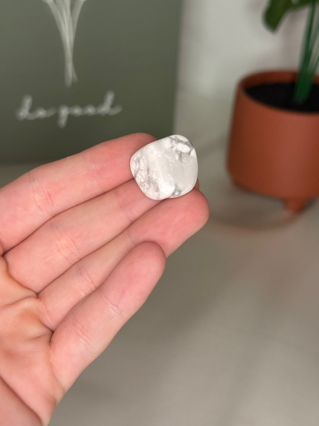 Howlite tumble