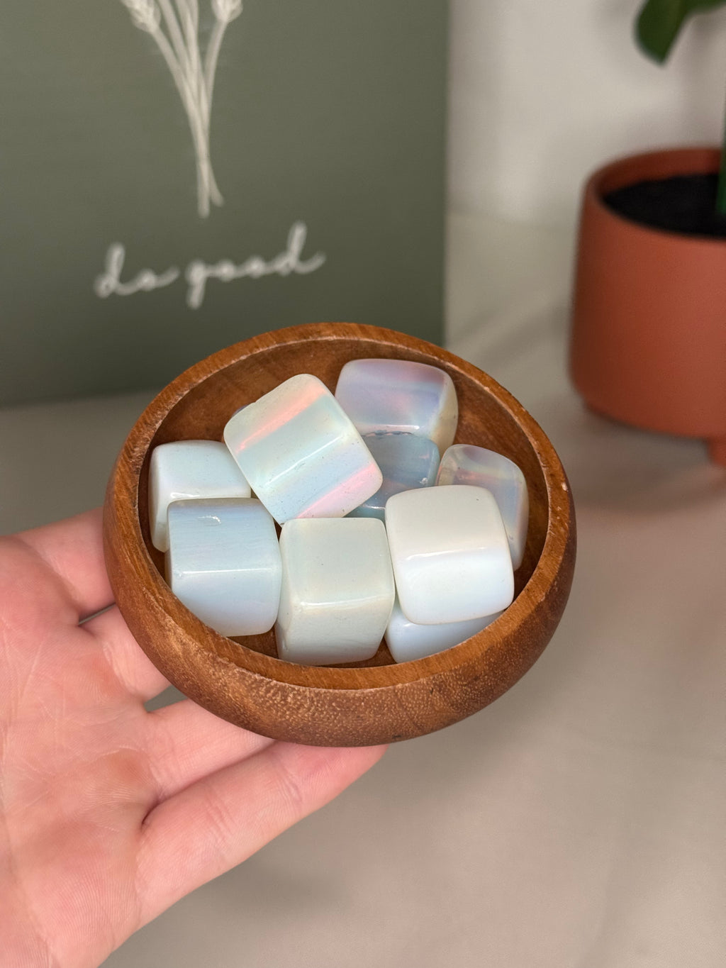 Opalite Cube