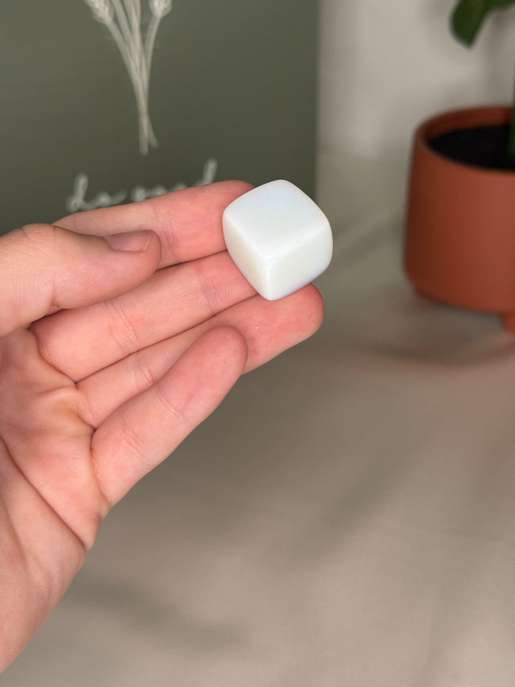 Opalite Cube