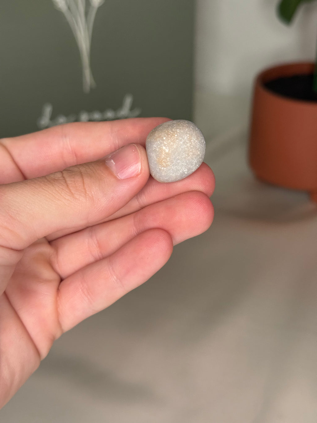 Angelite tumble