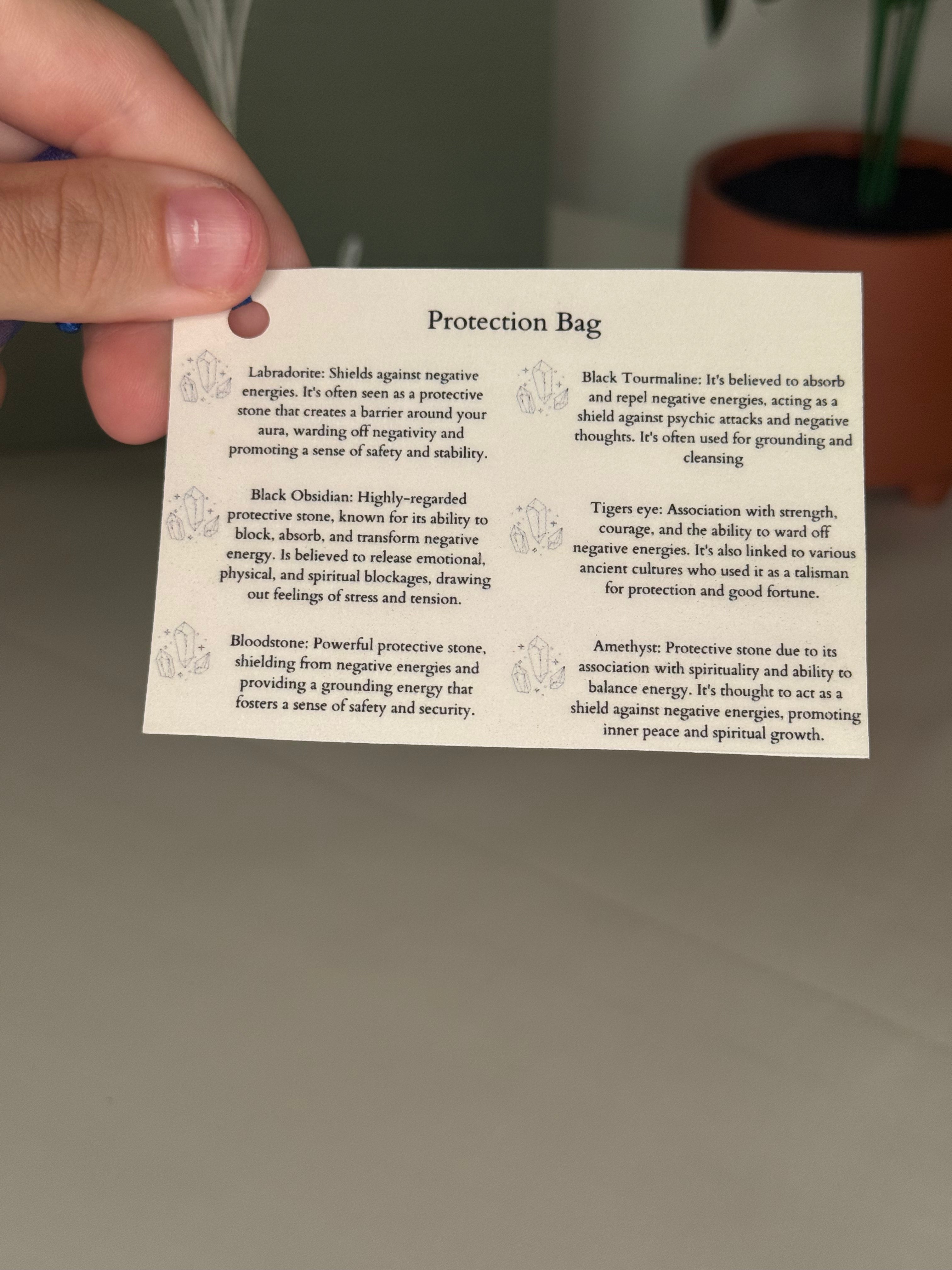 Protection grab bag