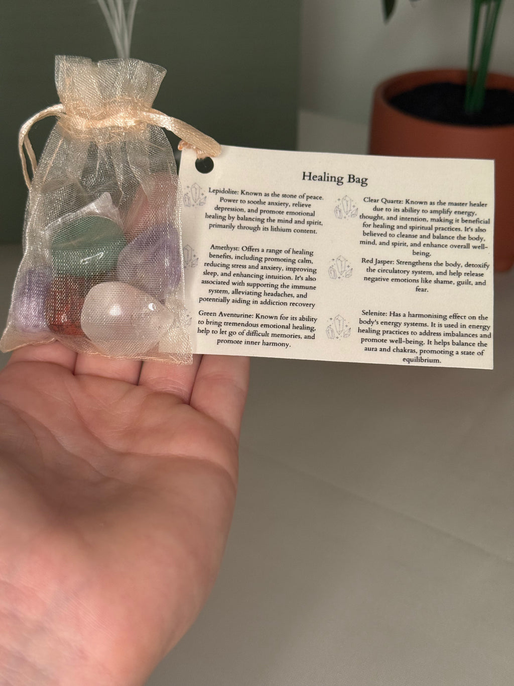 Healing grab bag