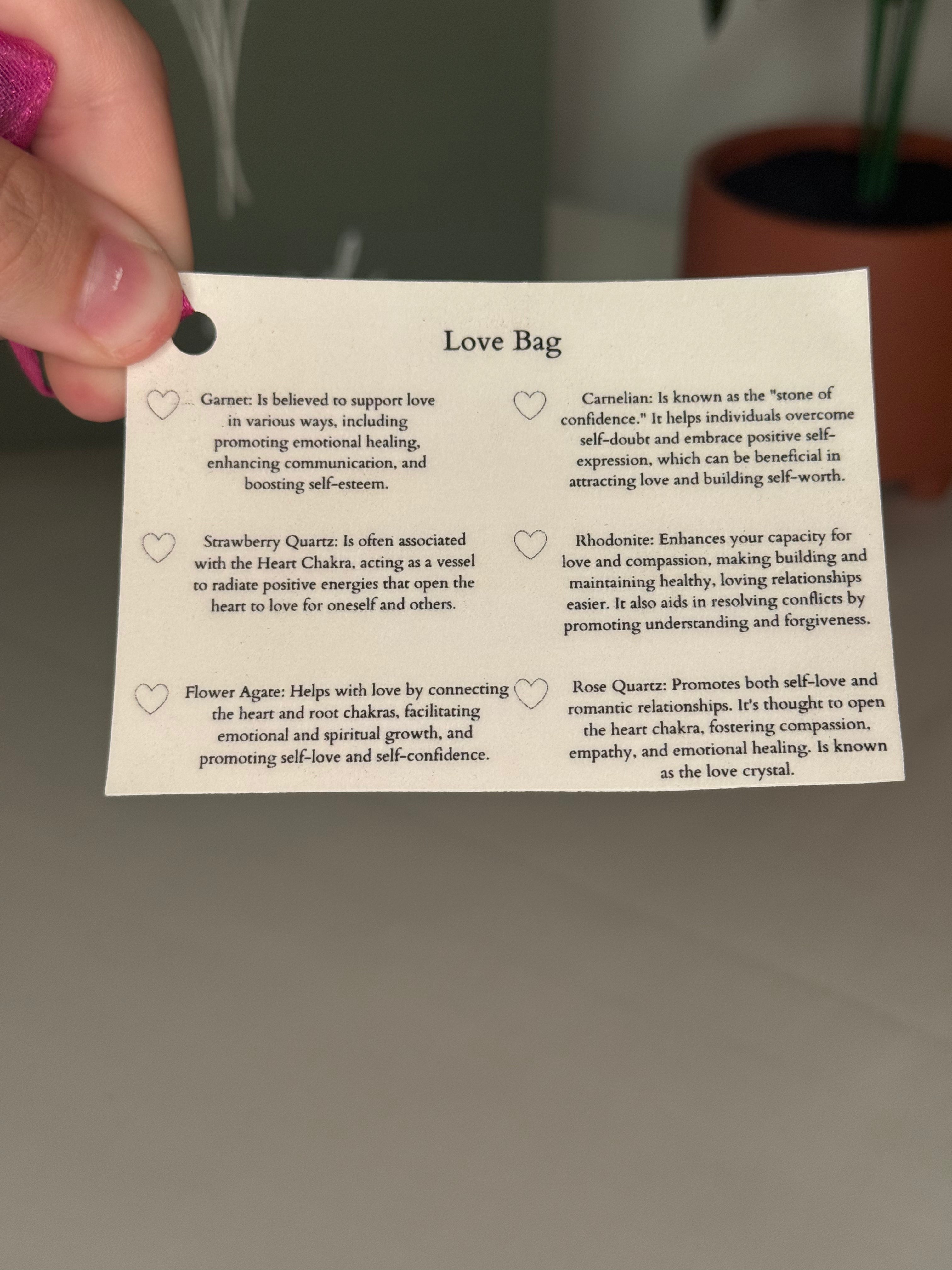 Love grab bag