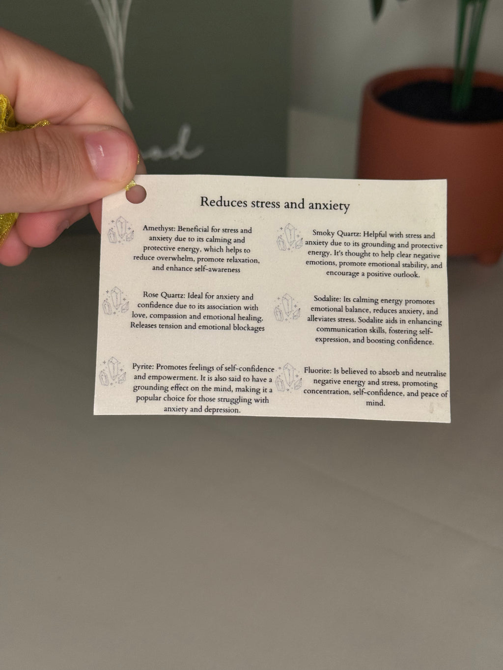 Reduce stress and anxiety grab bag