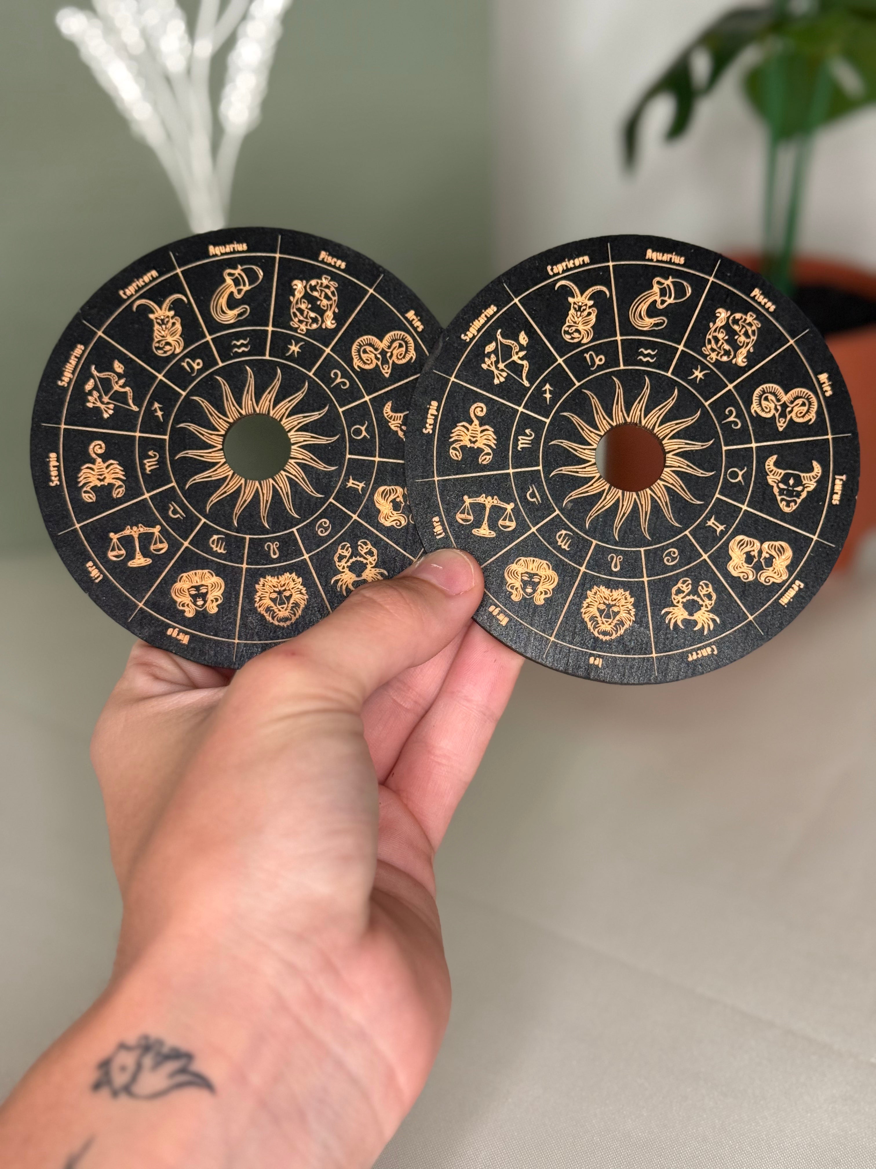 Zodiac sphere stand