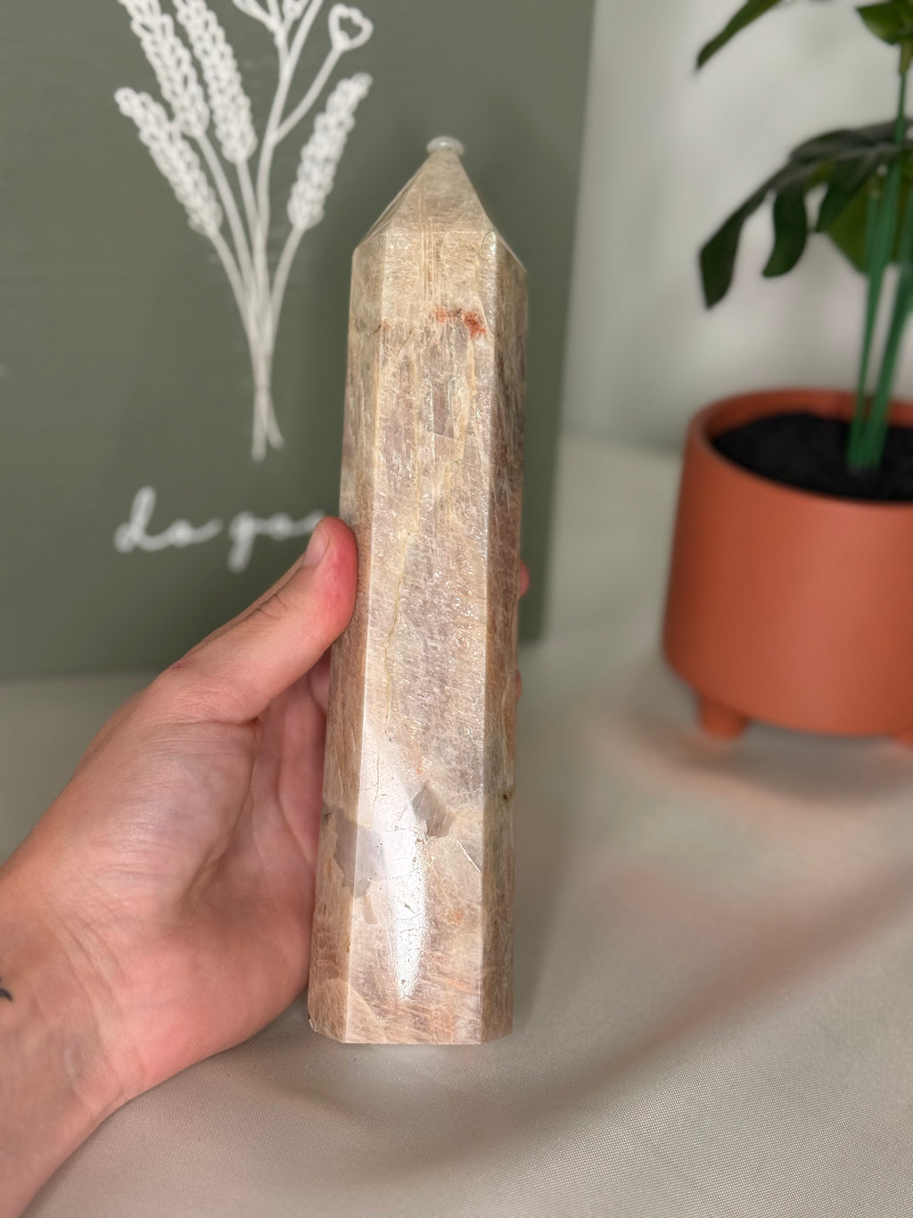 Large Moonstone tower