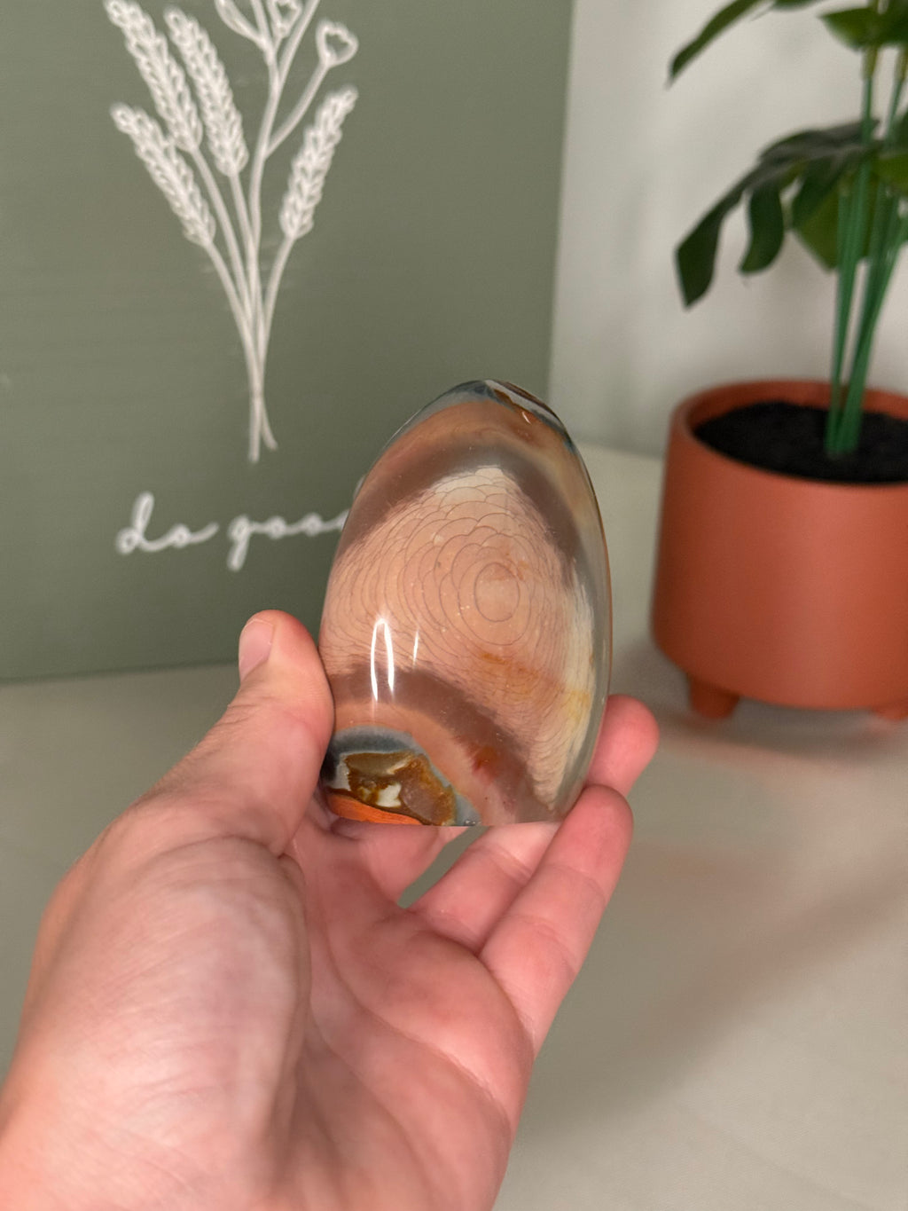 Poly chrome jasper freeform