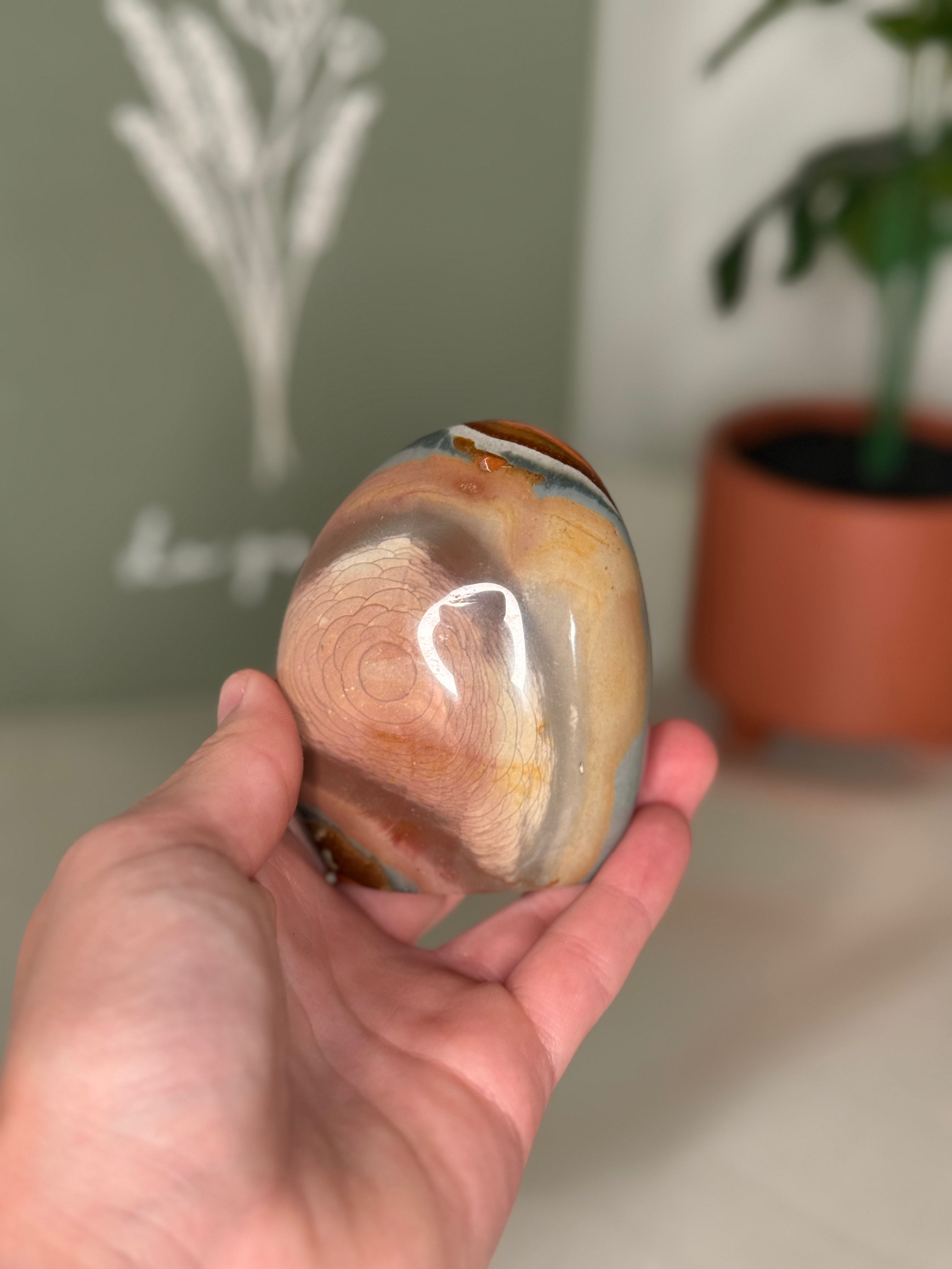 Poly chrome jasper freeform