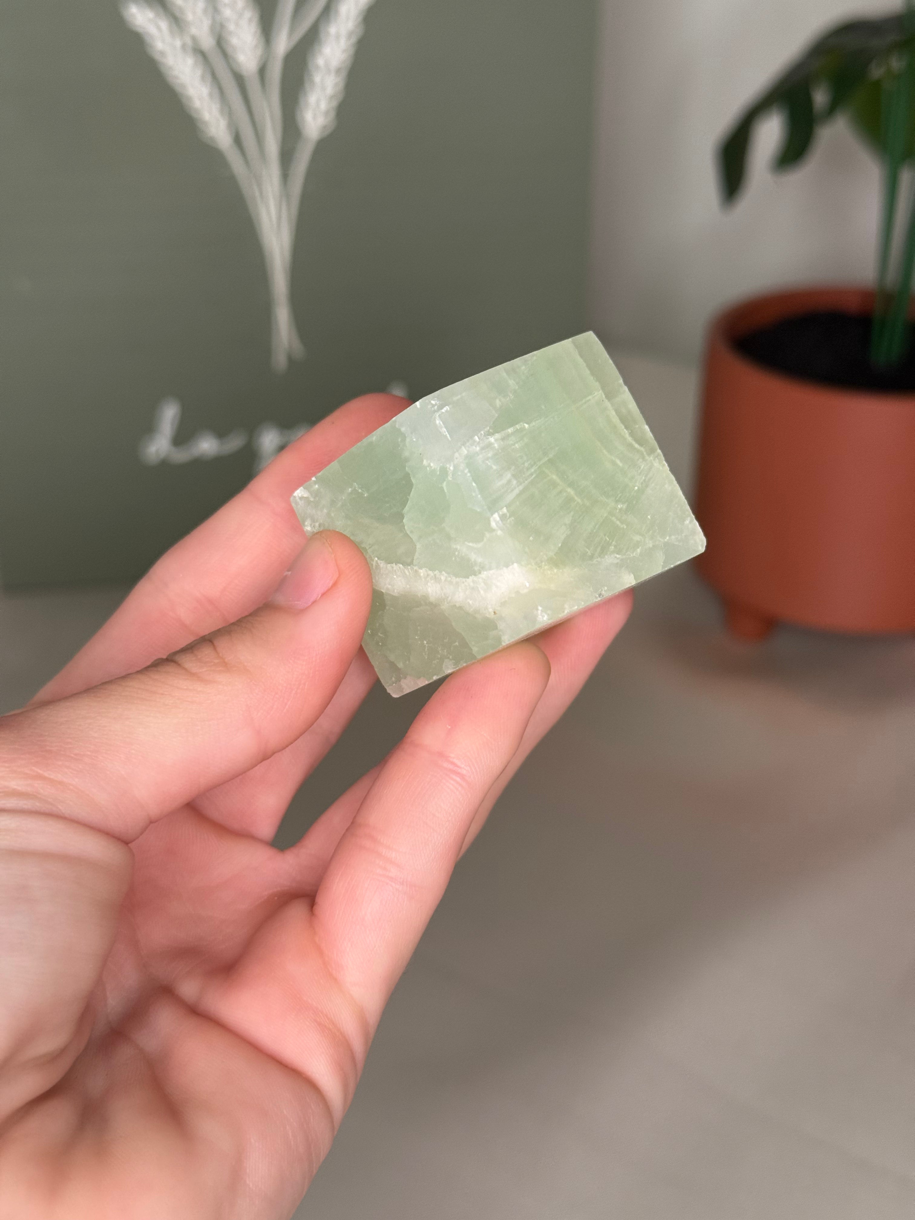 Floating Caribbean calcite cubes