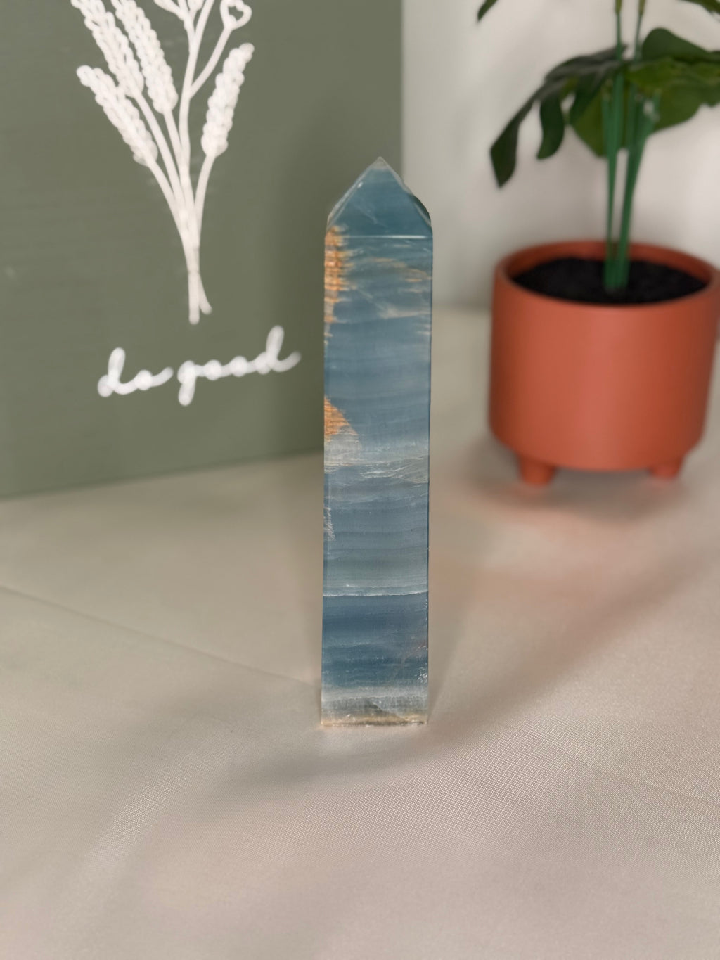 Blue onyx tower