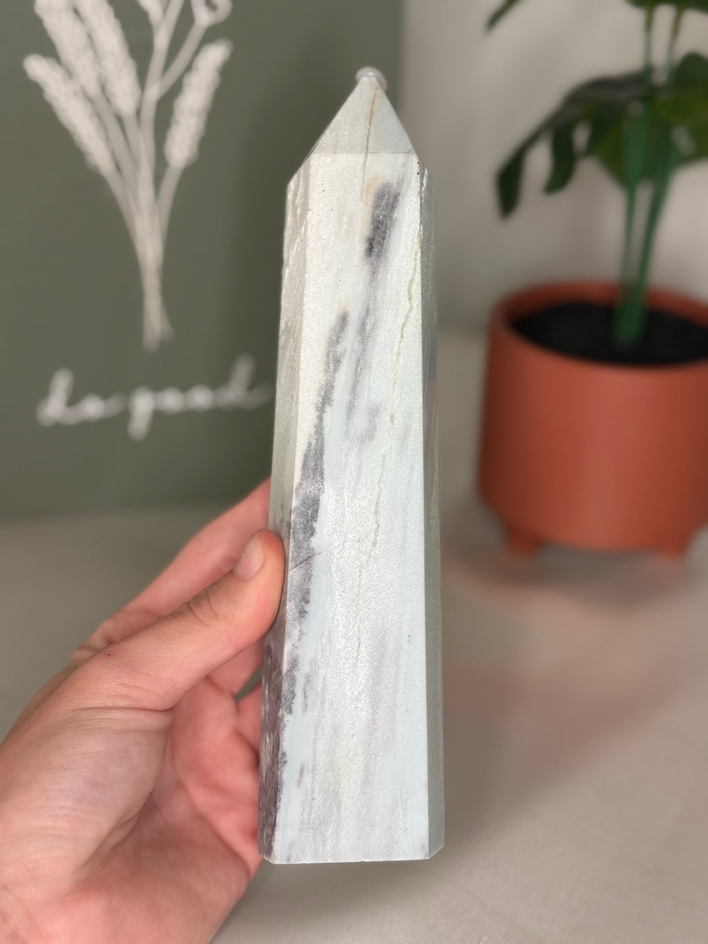 Caribbean calcite tower