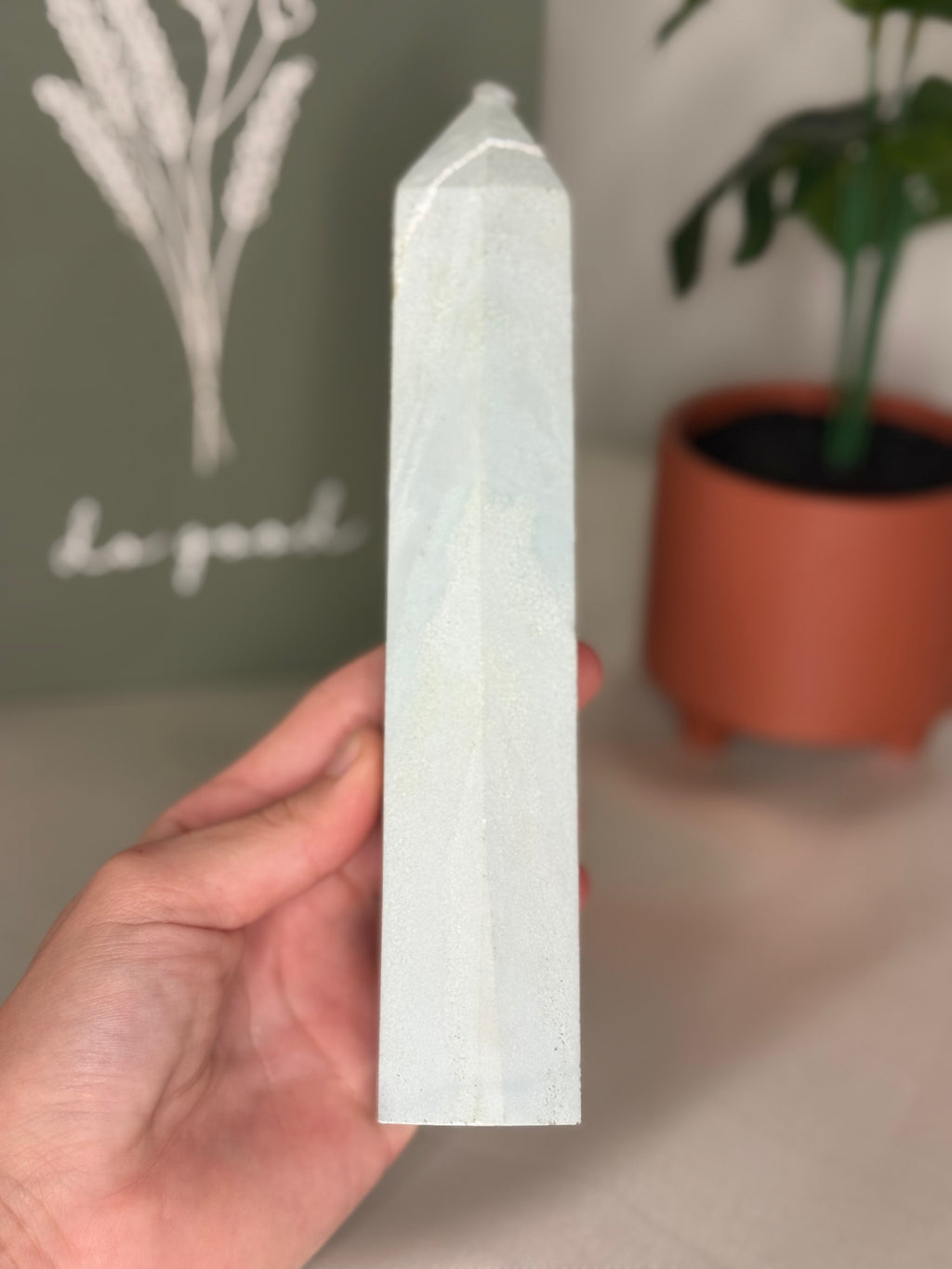 Caribbean calcite tower